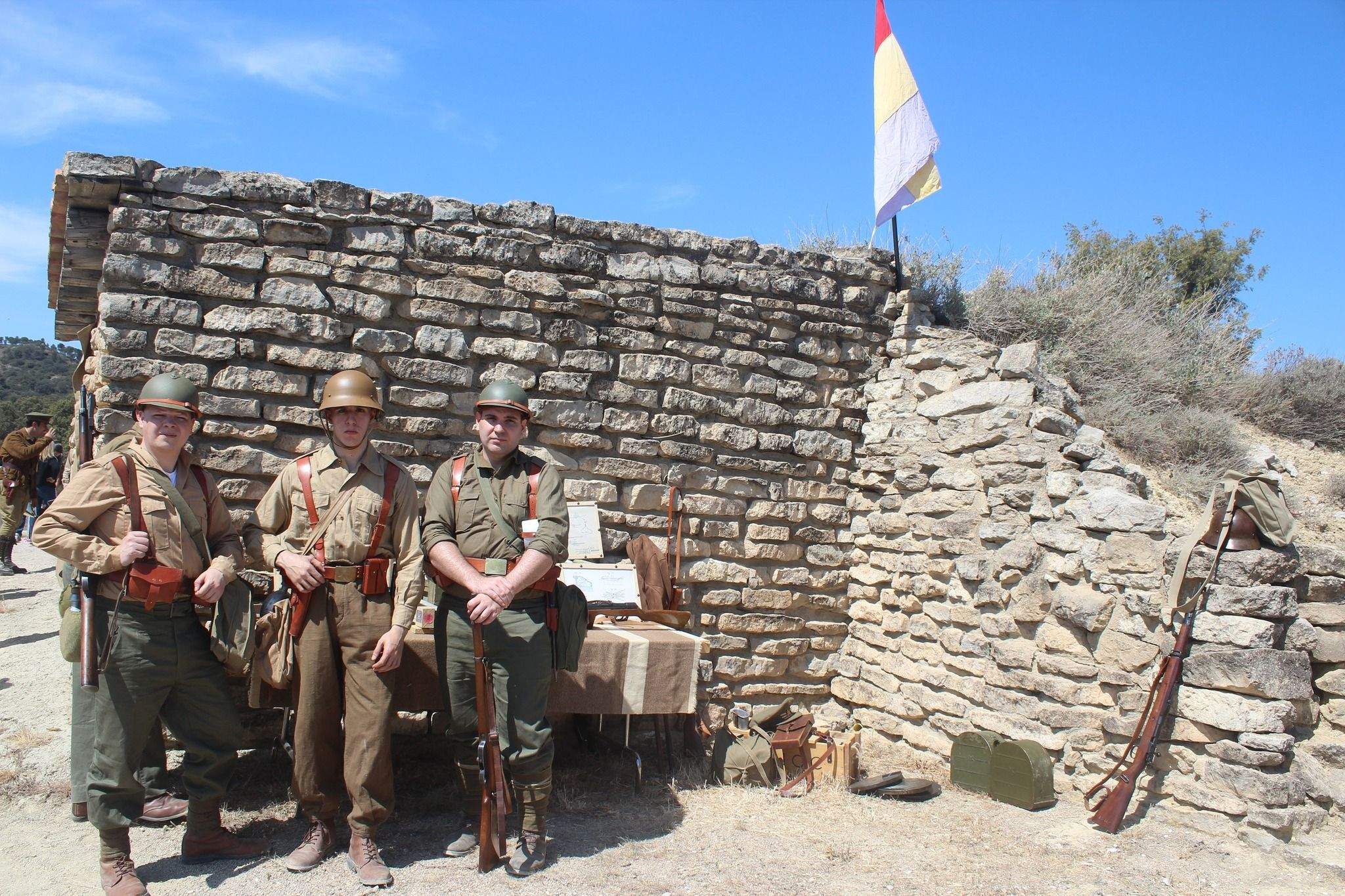 Trinchera Viviente de la Ruta Orwell.