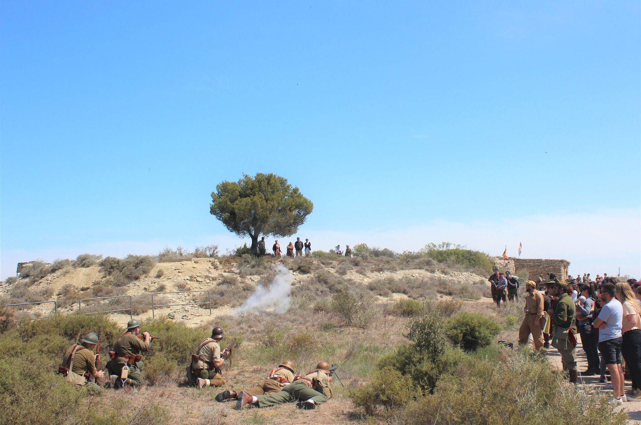 Trinchera Viviente de la Ruta Orwell.