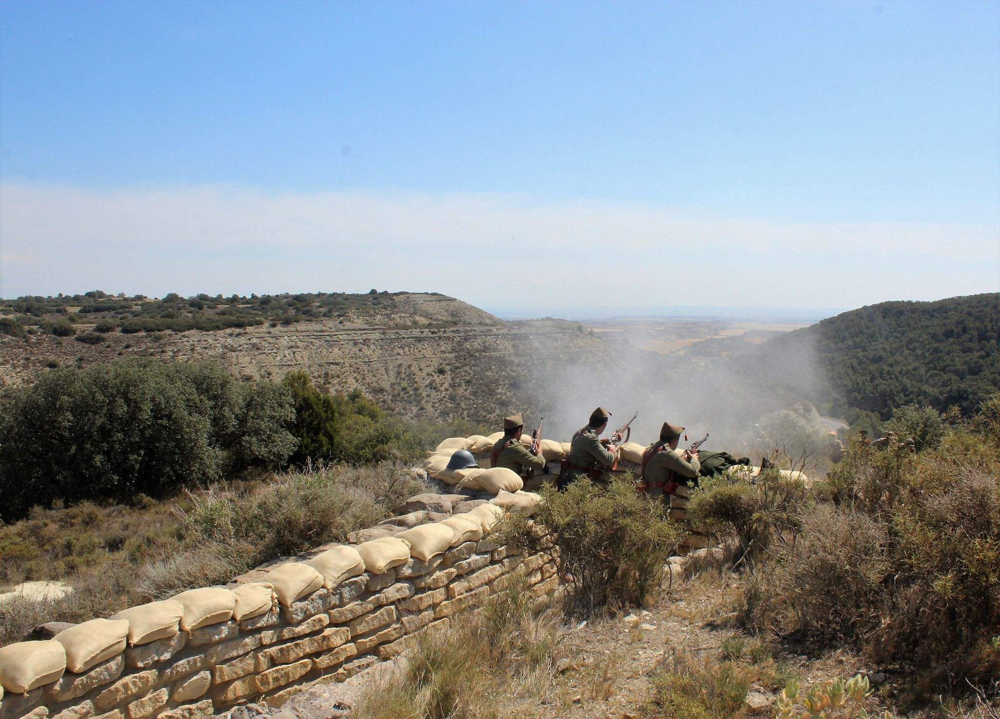Trinchera Viviente de la Ruta Orwell.