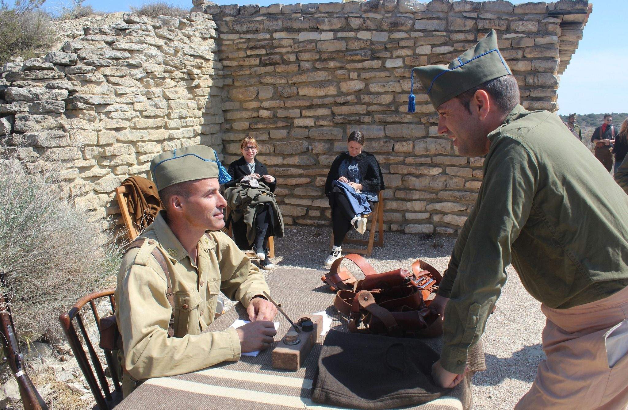 Trinchera Viviente de la Ruta Orwell.