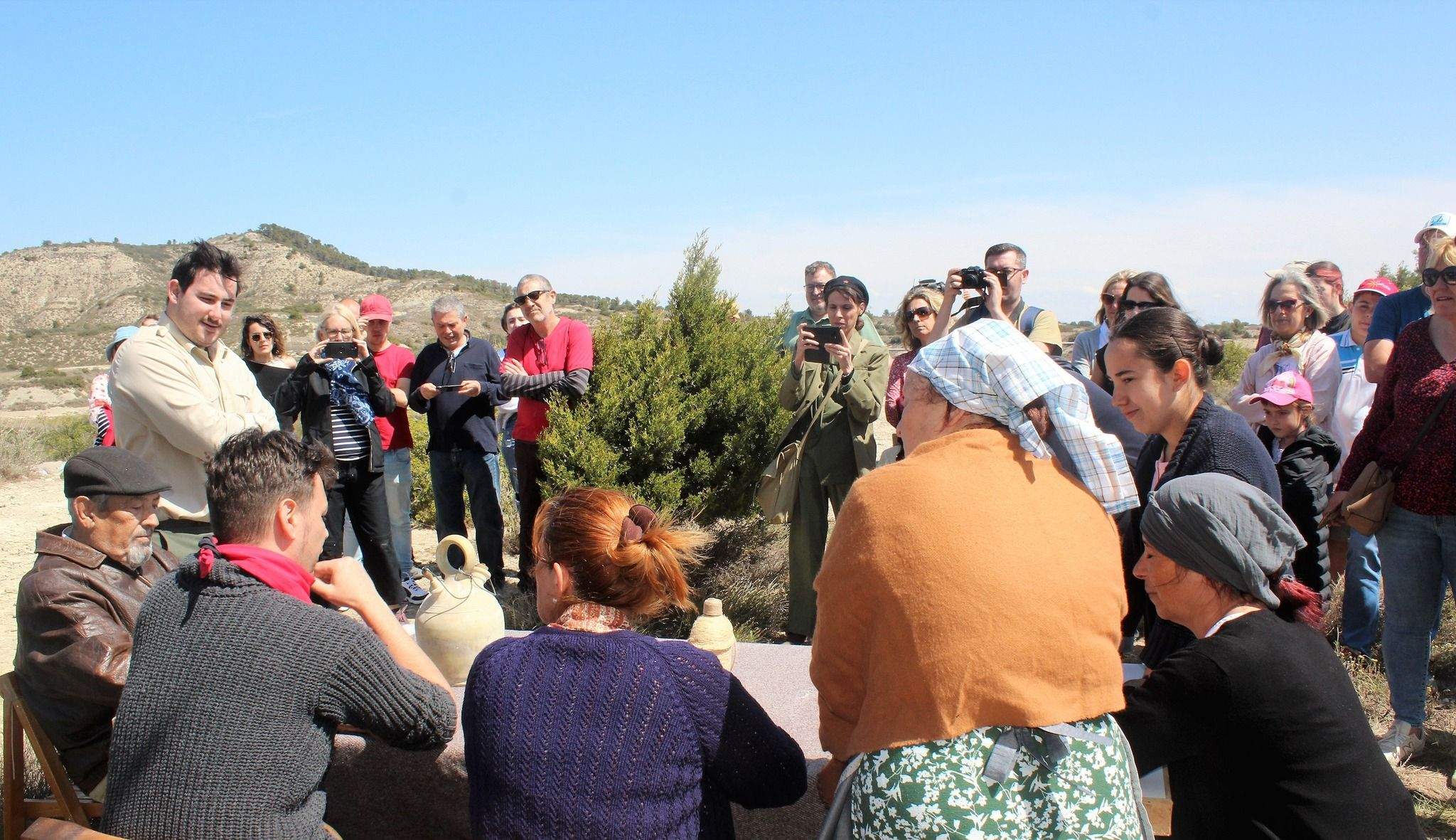 Trinchera Viviente de la Ruta Orwell.