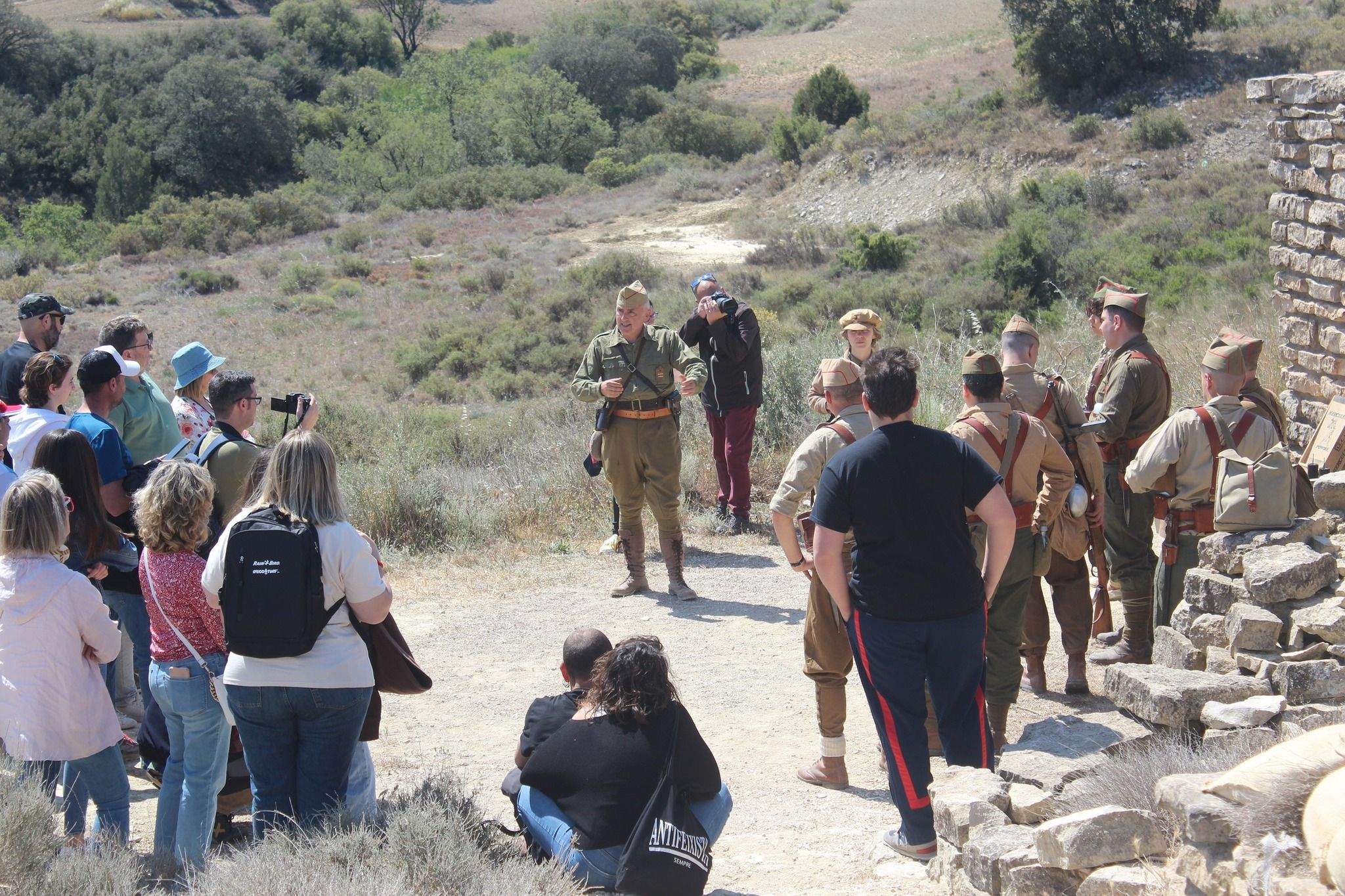 Trinchera Viviente de la Ruta Orwell.