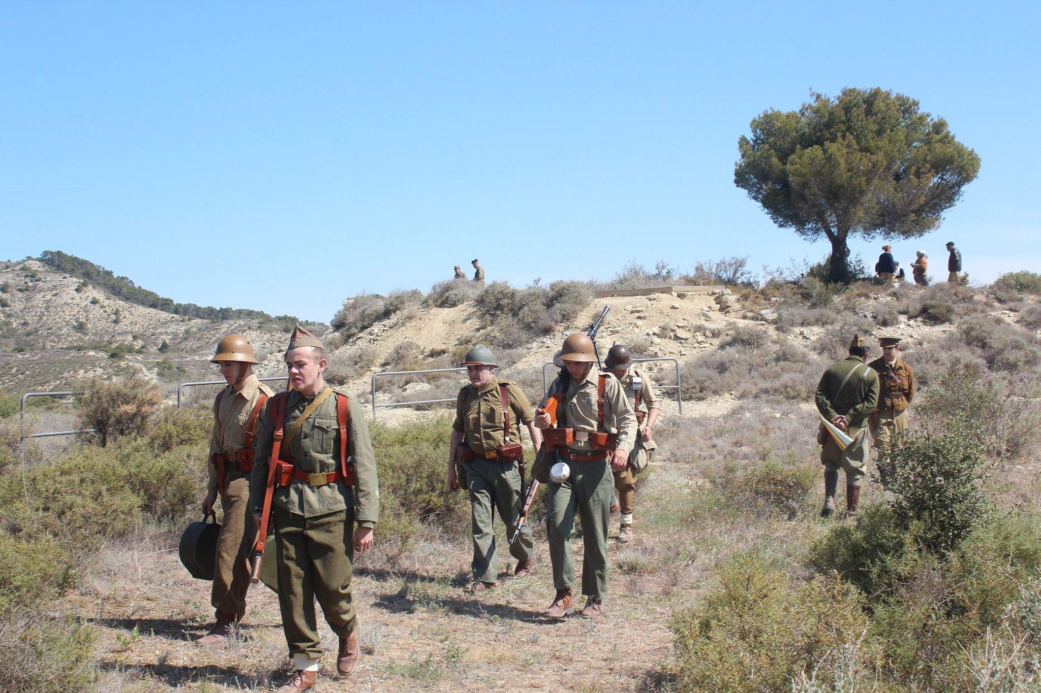 Trinchera Viviente de la Ruta Orwell.