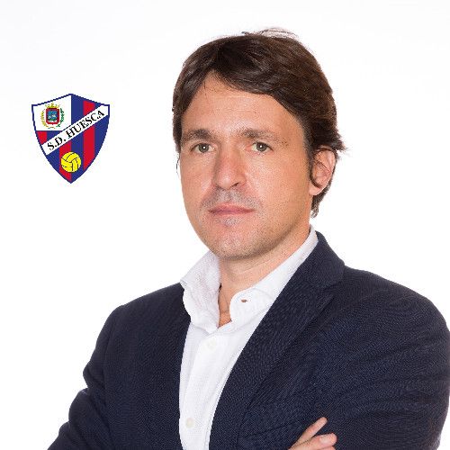 Josete Ortas, consejero delegado del Huesca hasta este mediodía