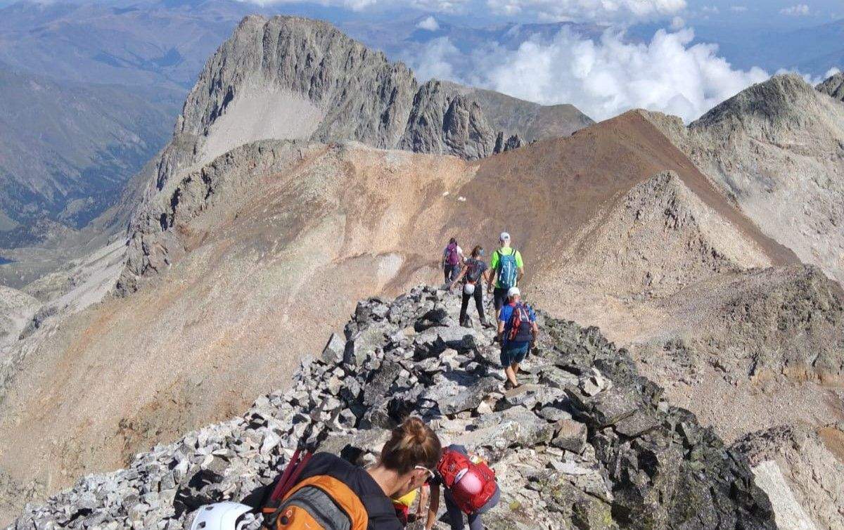 Un momento de la ruta.