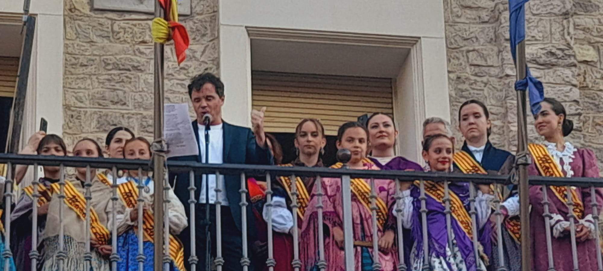 Pregón de Rafa Maza en Tardienta