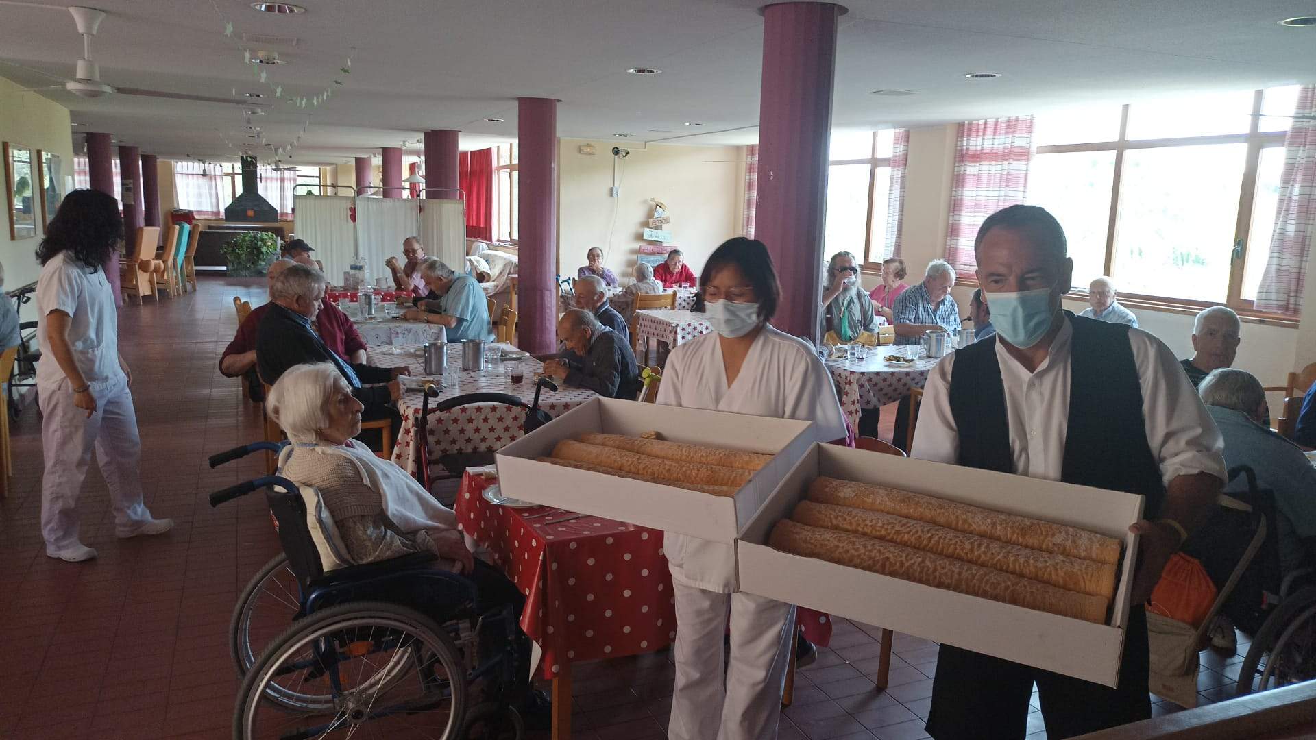 Actividad de los Nabateros del Sobrarbe en la jornada prevista para el descenso