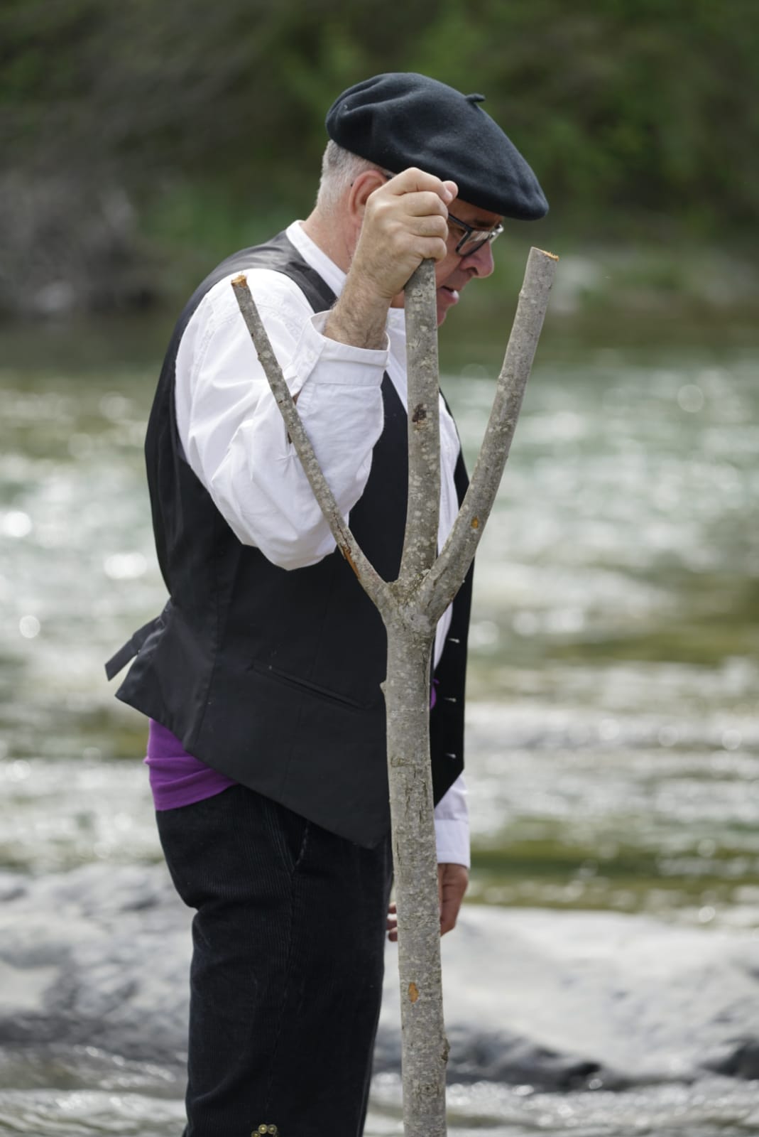 Actividad de los Nabateros del Sobrarbe en la jornada prevista para el descenso
