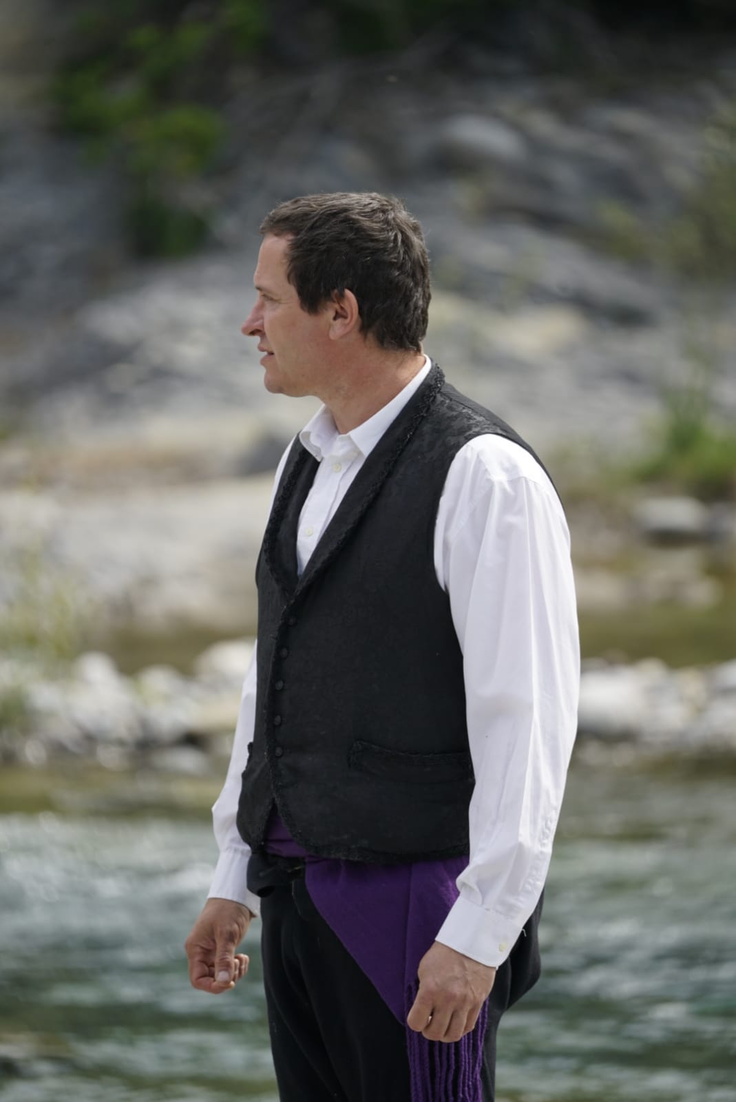 Actividad de los Nabateros del Sobrarbe en la jornada prevista para el descenso