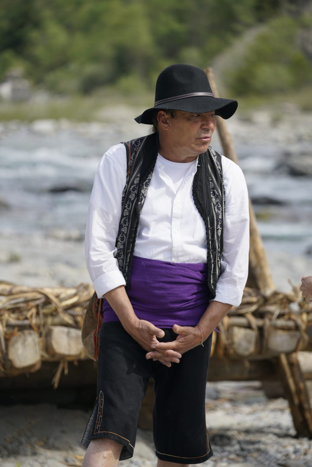 Actividad de los Nabateros del Sobrarbe en la jornada prevista para el descenso