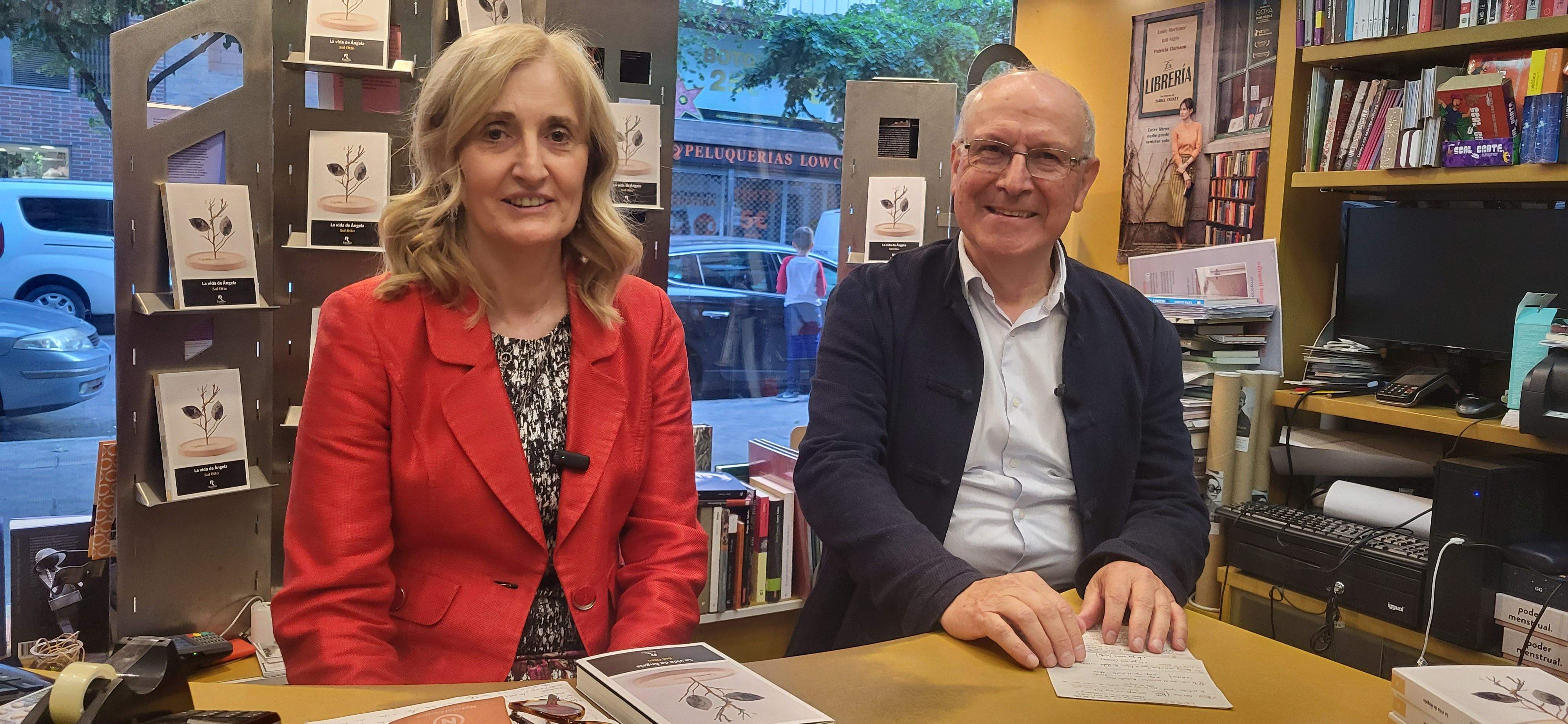 Sol Otto y Severino Pallaruelo. Foto Myriam Martínez