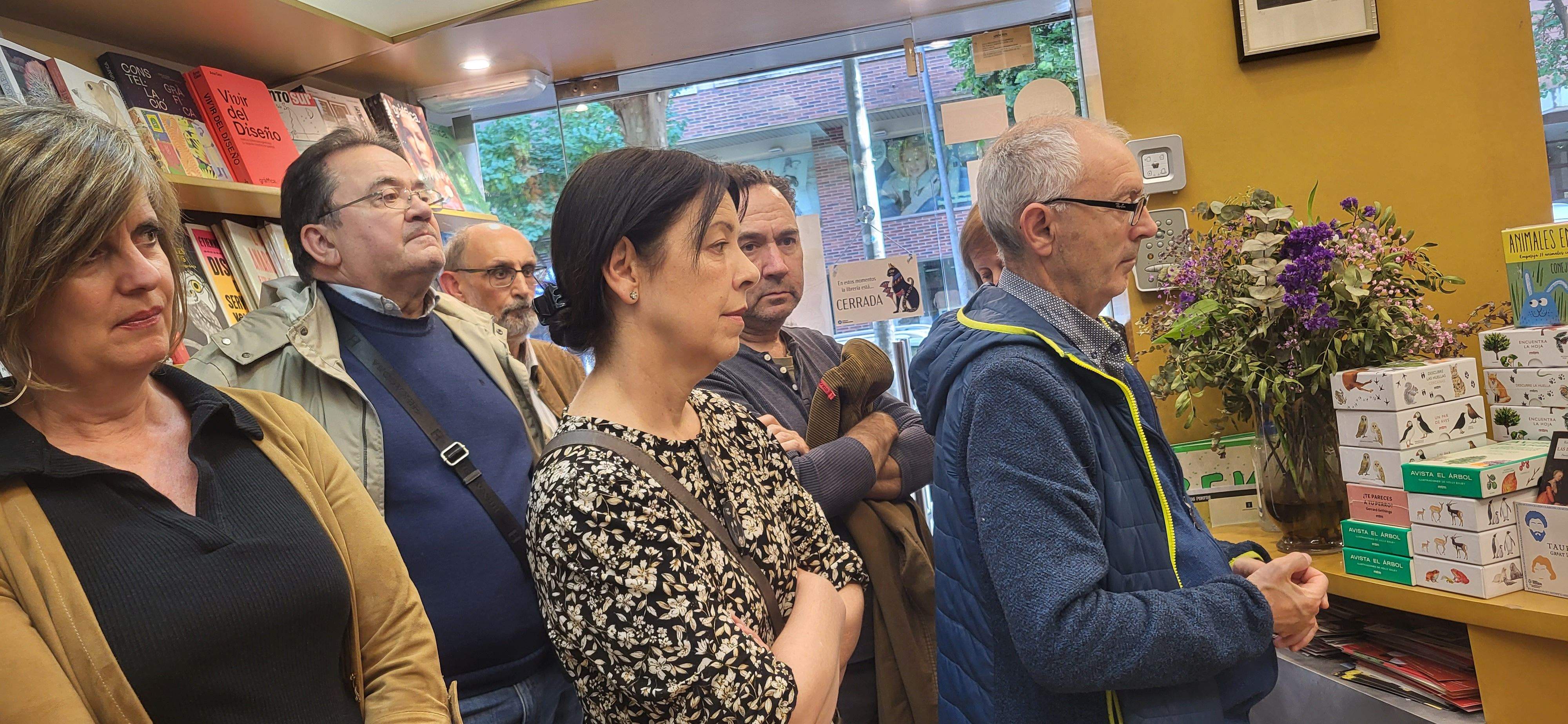 Presentación del libro "La vida de Ángela" de Sol Otto en Huesca. Foto Myriam Martínez