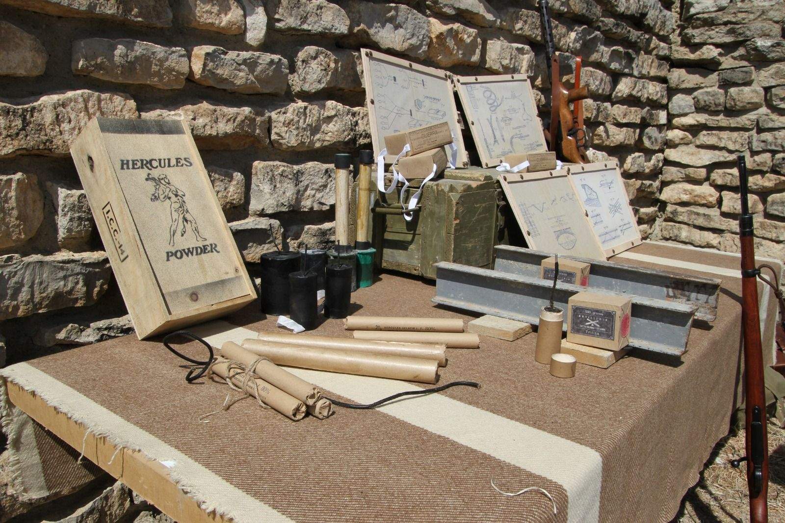 Trinchera Viviente de la Ruta Orwell. Foto Carlos Neofato 