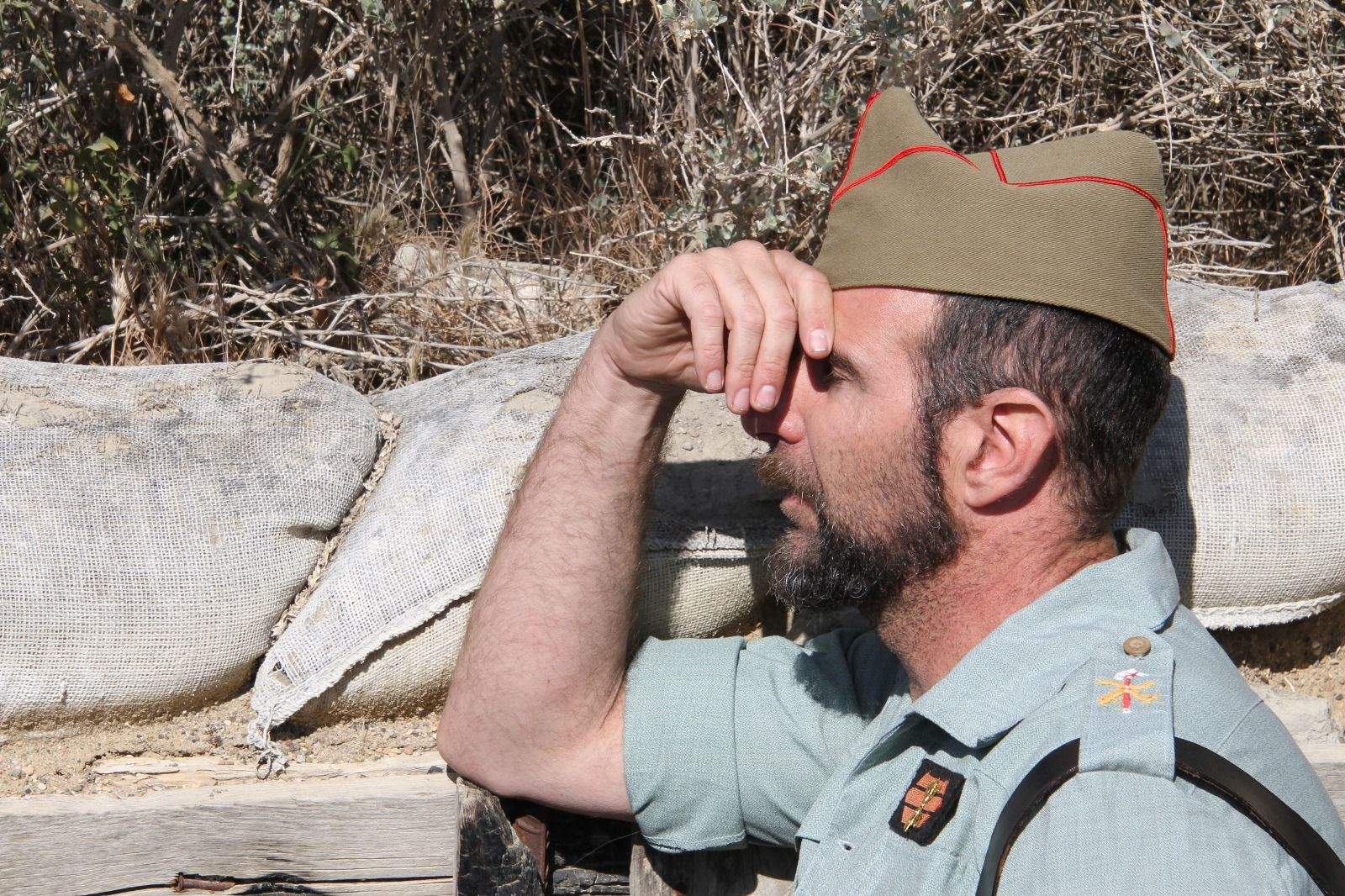 Trinchera Viviente de la Ruta Orwell. Foto Carlos Neofato 