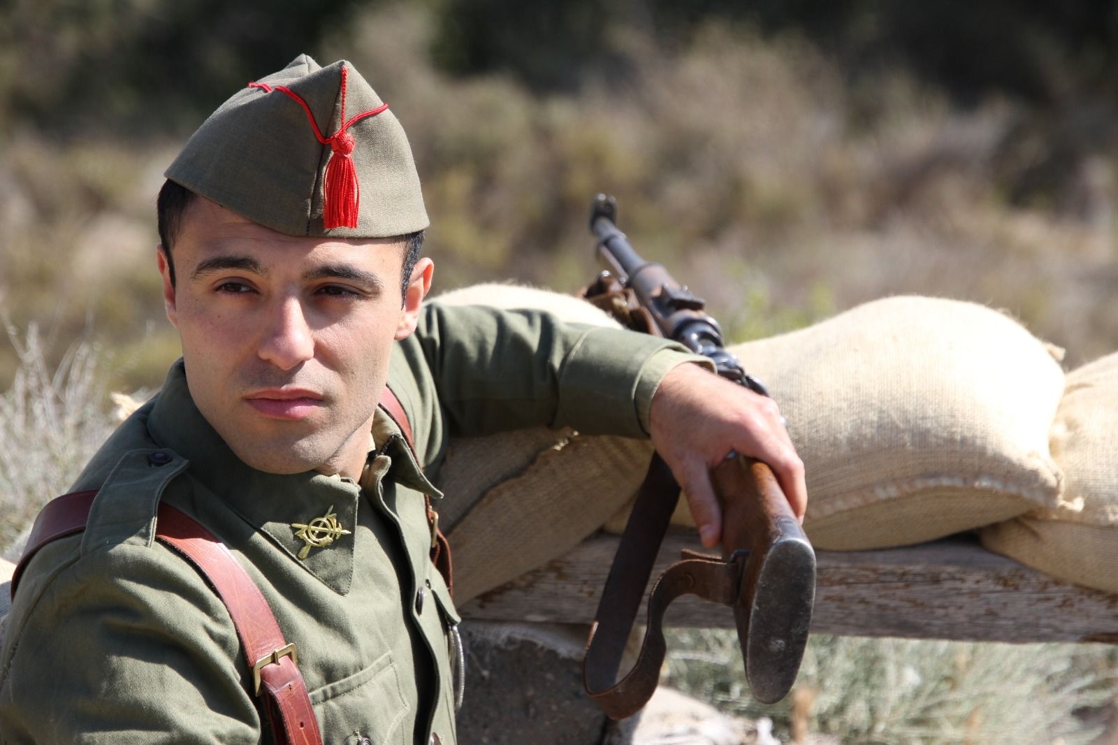 Trinchera Viviente de la Ruta Orwell. Foto Carlos Neofato 