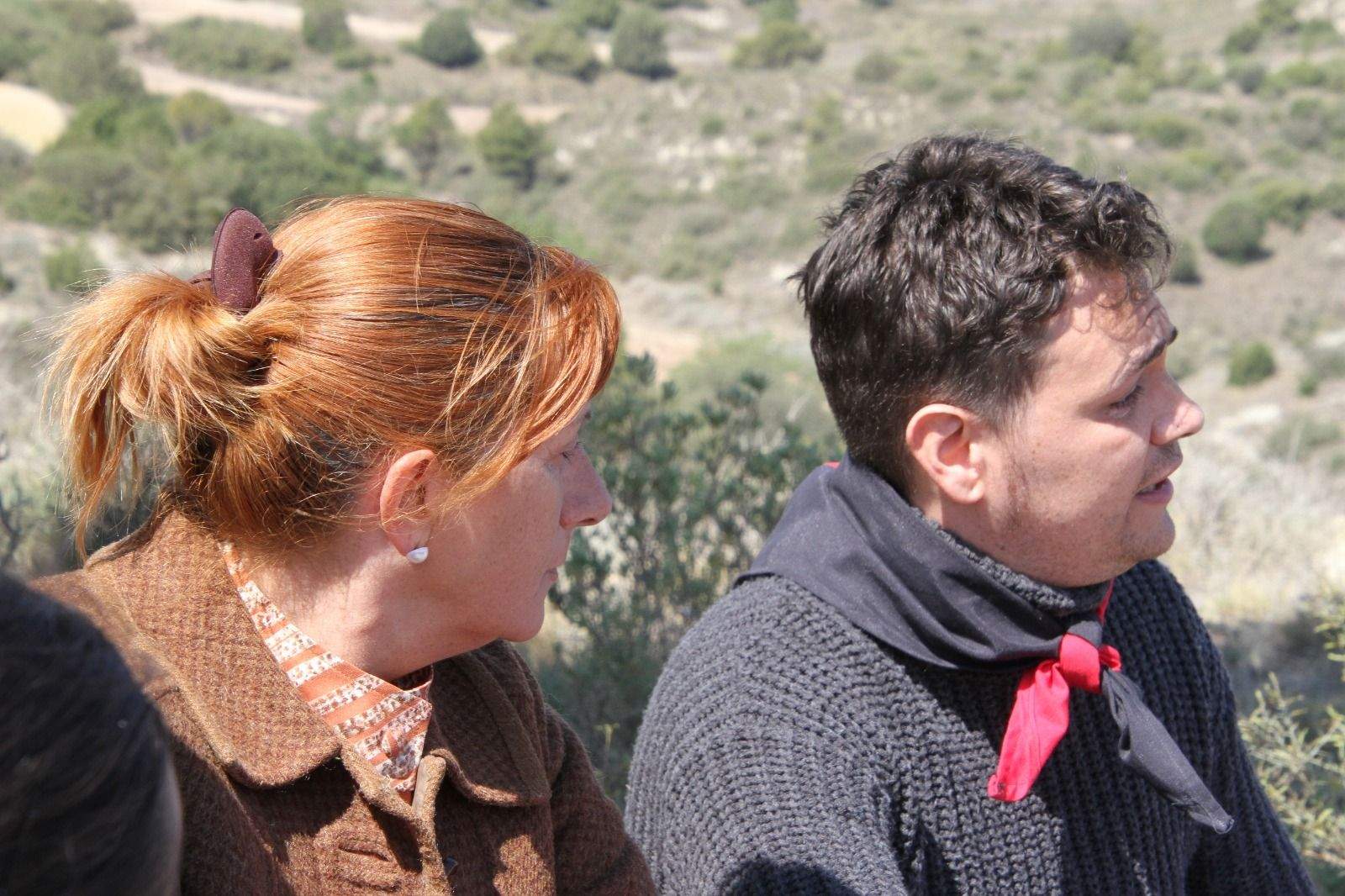 Trinchera Viviente de la Ruta Orwell. Foto Carlos Neofato 