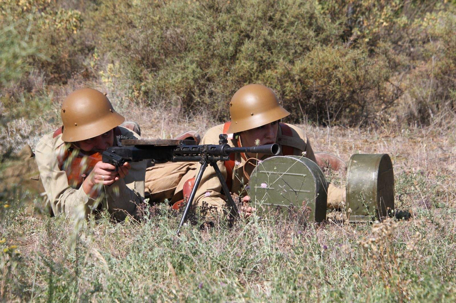 Trinchera Viviente de la Ruta Orwell. Foto Carlos Neofato 