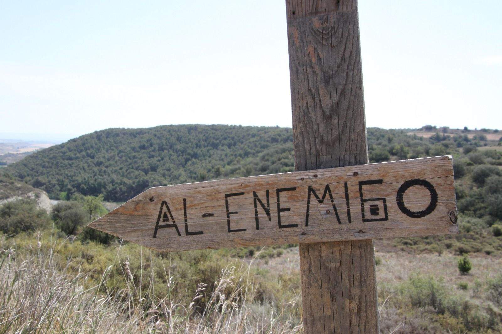 Trinchera Viviente de la Ruta Orwell. Foto Carlos Neofato 
