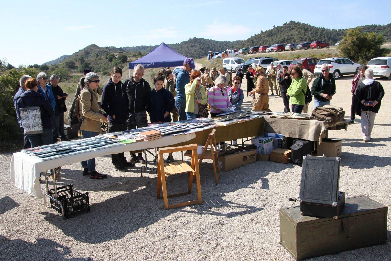 Trinchera Viviente de la Ruta Orwell. Foto Carlos Neofato 