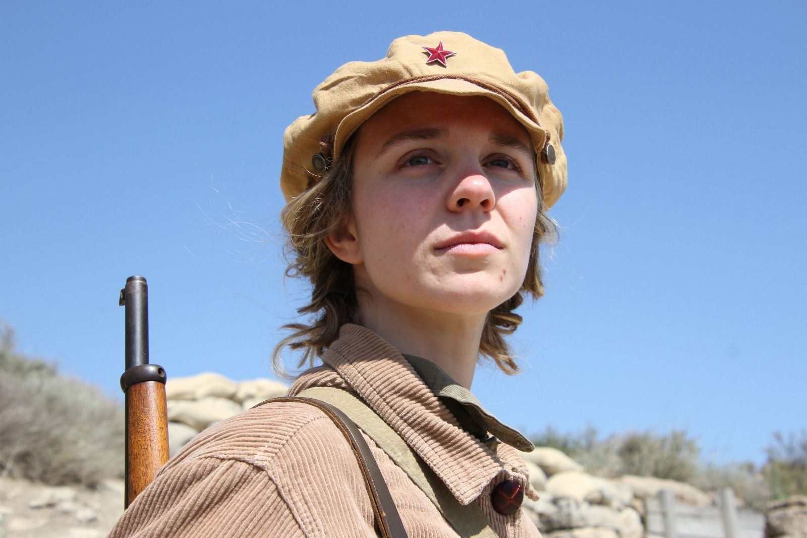 Trinchera Viviente de la Ruta Orwell. Foto Carlos Neofato 