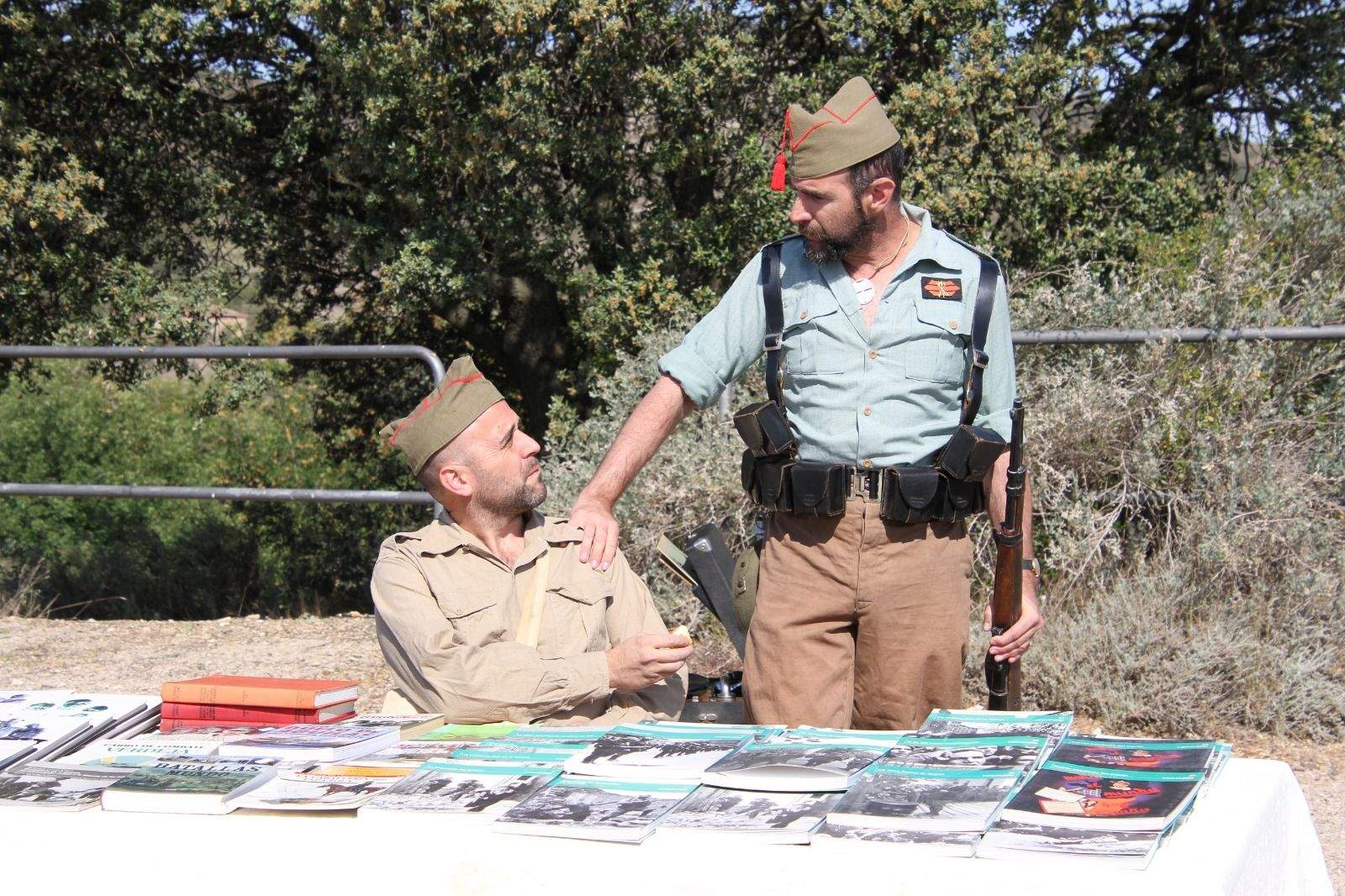 Trinchera Viviente de la Ruta Orwell. Foto Carlos Neofato 