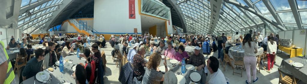 Jornada de convivencia de la ONCE en Jaca. Foto Ayuntamiento de Jaca