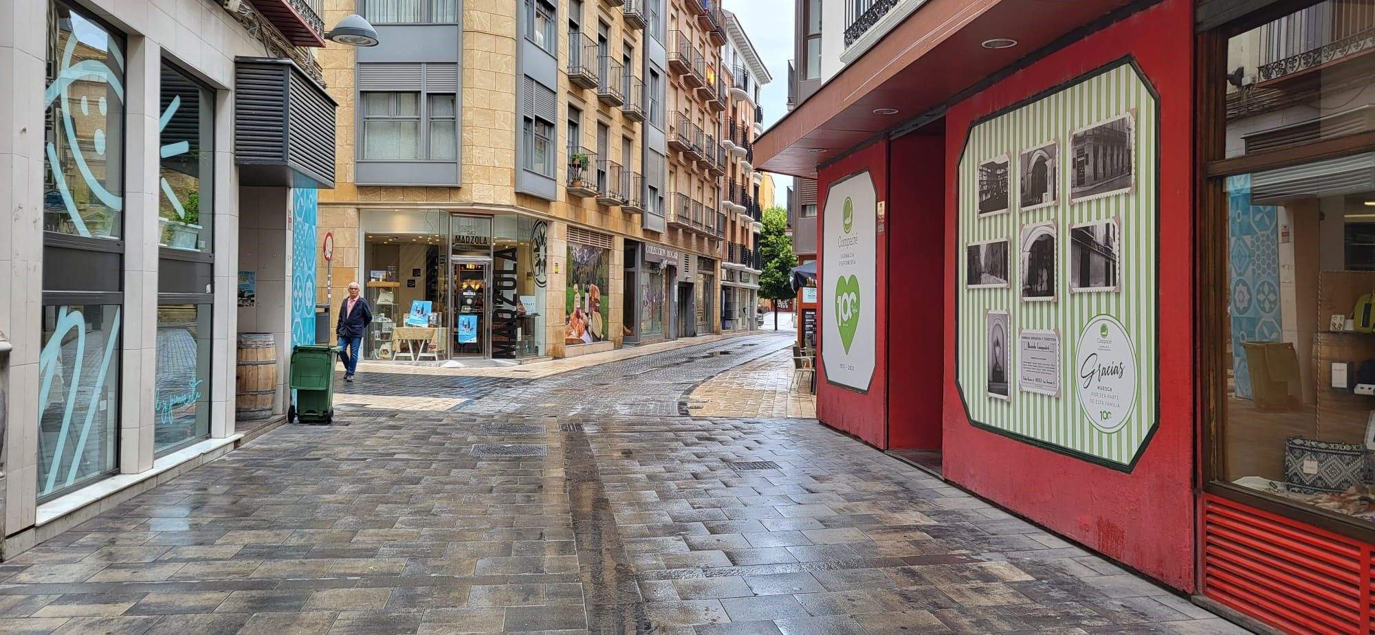 Lugar donde se produjo el tirón del bolso de Lourdes