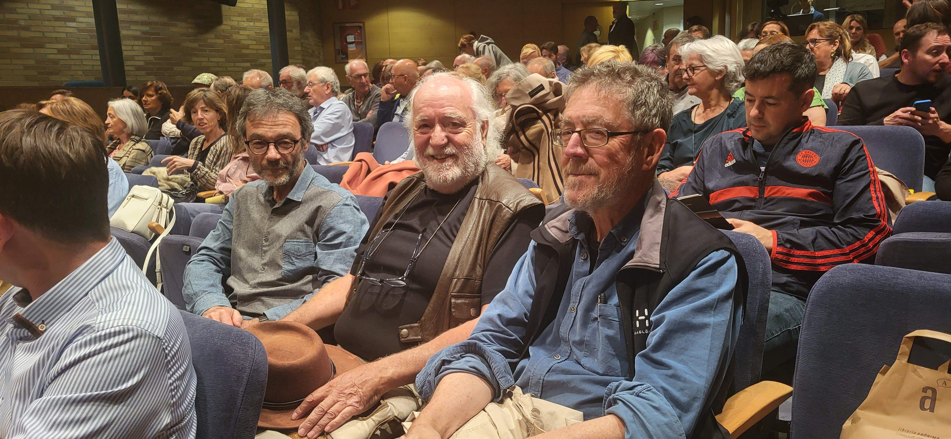 Presentación del libro de Severino Pallaruelo "Veintiuna noches". Foto Myriam Martínez