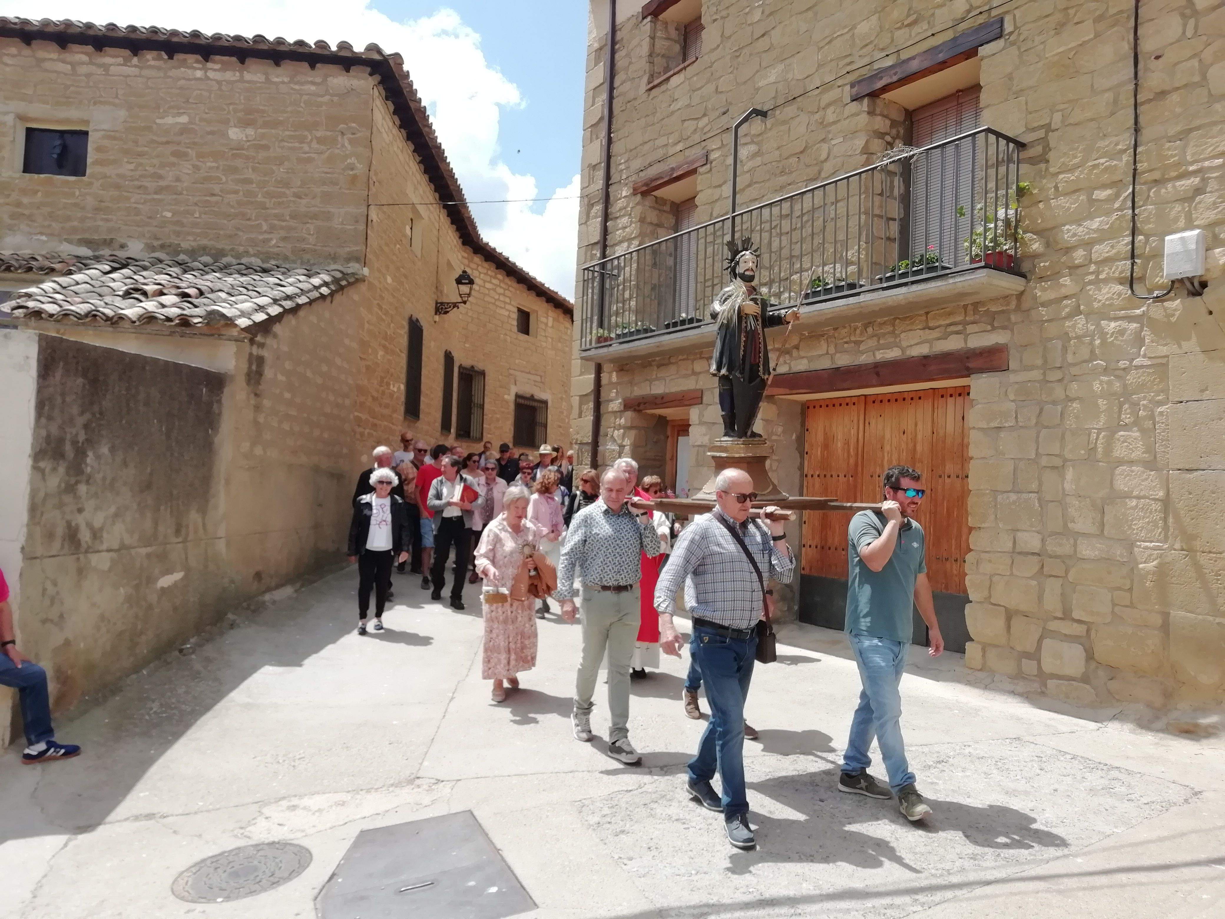 Celebración de Santa Quiteria en Biscarrués