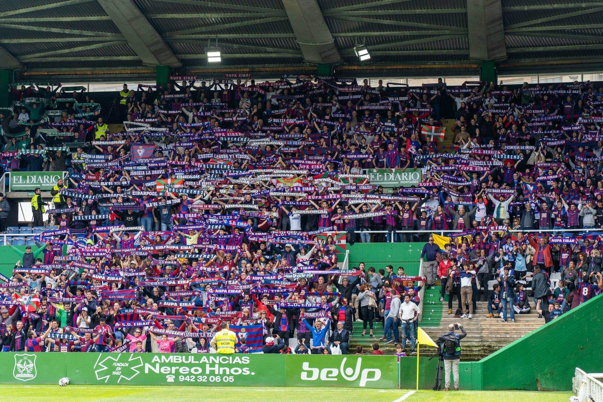 Aficionados del Eibar.