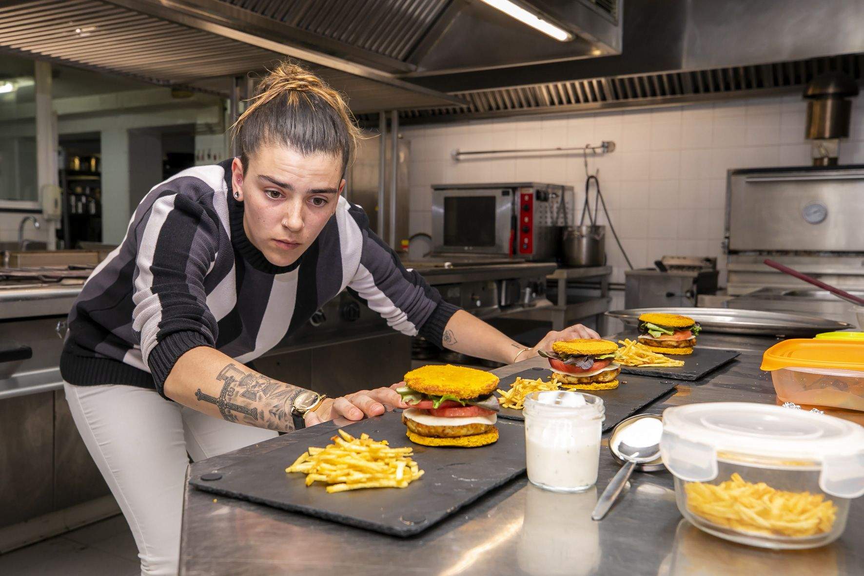 Paula Formeri, en el Concurso La Coruñesa. Foto Xavier d'Arquer