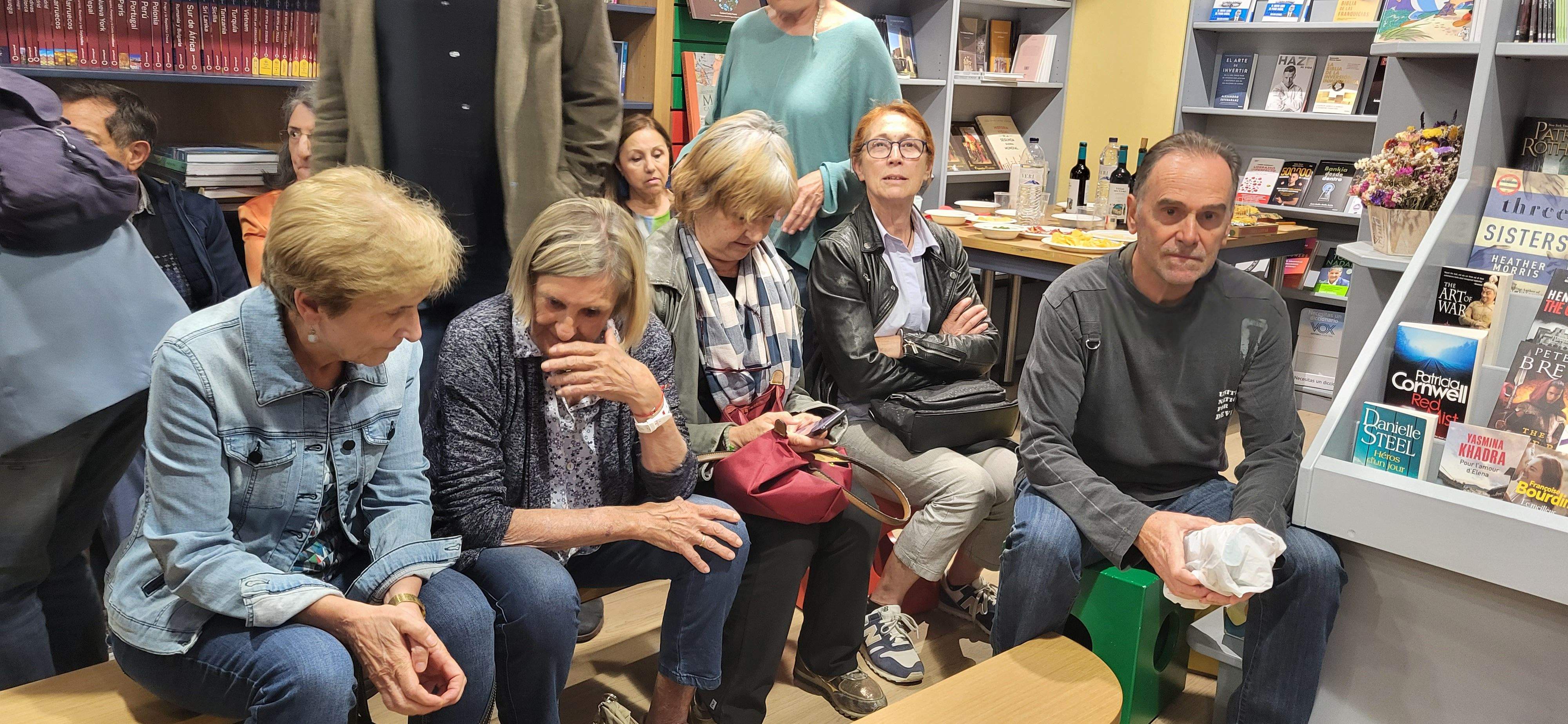 Presentación del libro "En voz baja" de Nati Mendiara en Másdelibros. Foto Myriam Martínez