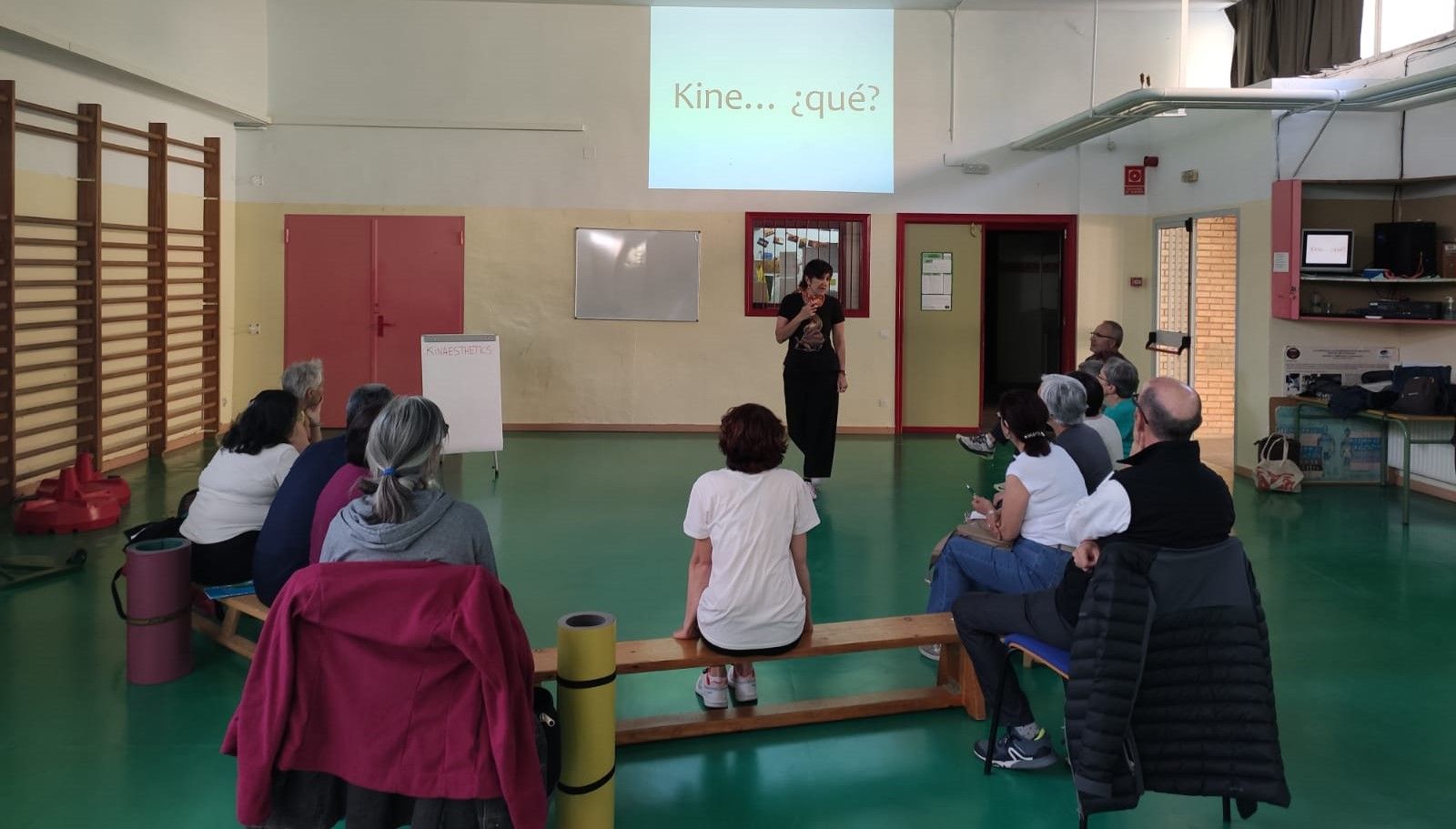 Talleres de Kinaesthetics impartidos por Mercedes Fernández