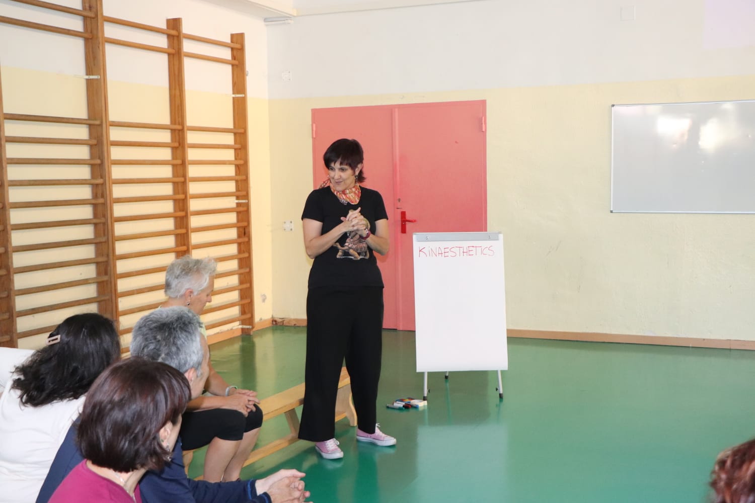 Talleres de Kinaesthetics impartidos por Mercedes Fernández