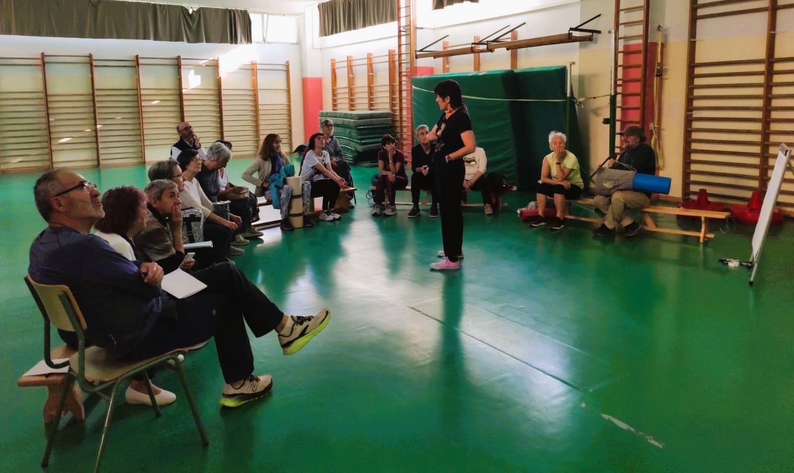 Talleres de Kinaesthetics impartidos por Mercedes Fernández