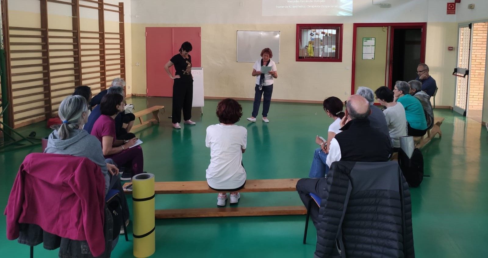 Talleres de Kinaesthetics impartidos por Mercedes Fernández