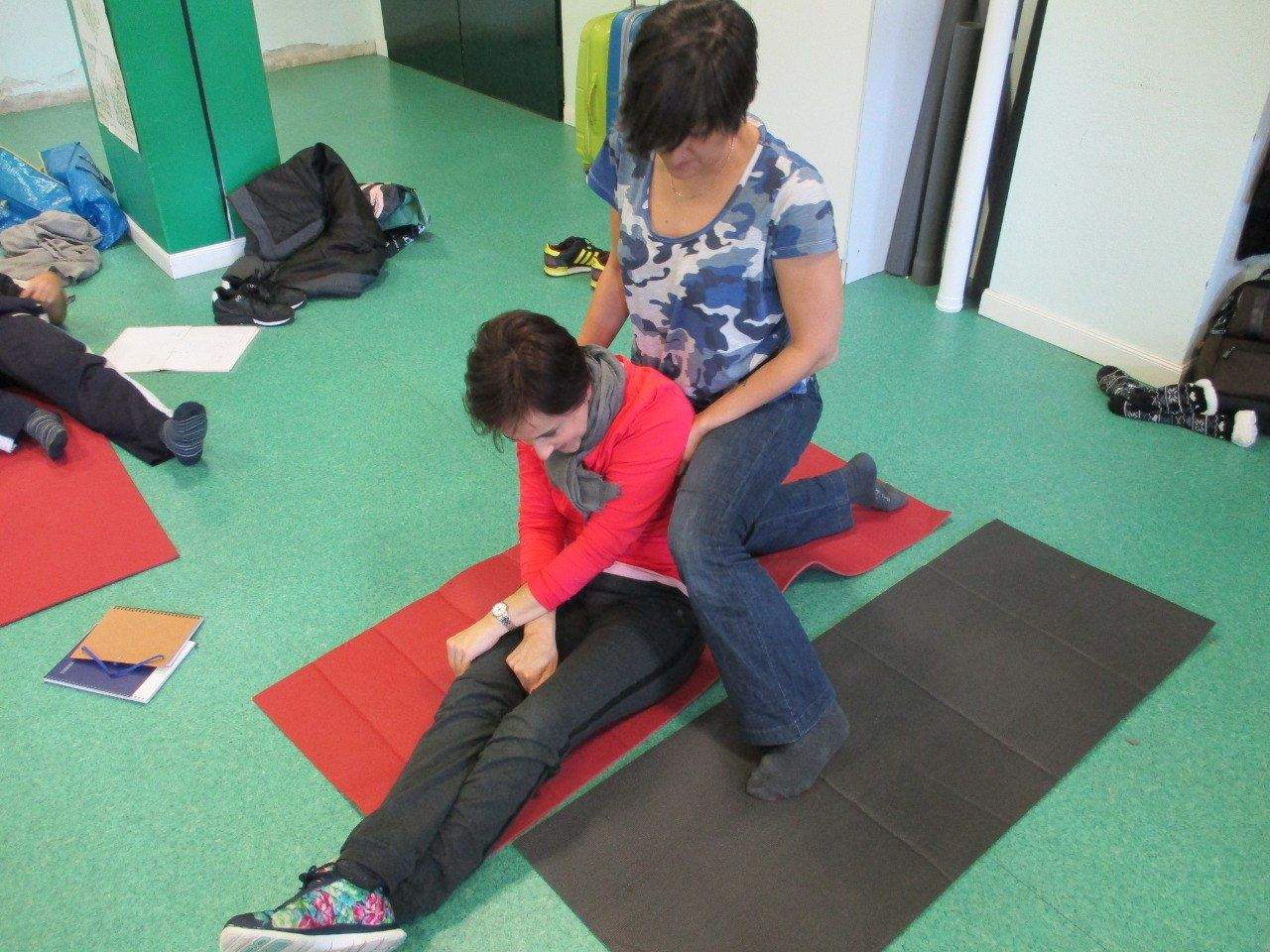 Talleres de Kinaesthetics impartidos por Mercedes Fernández