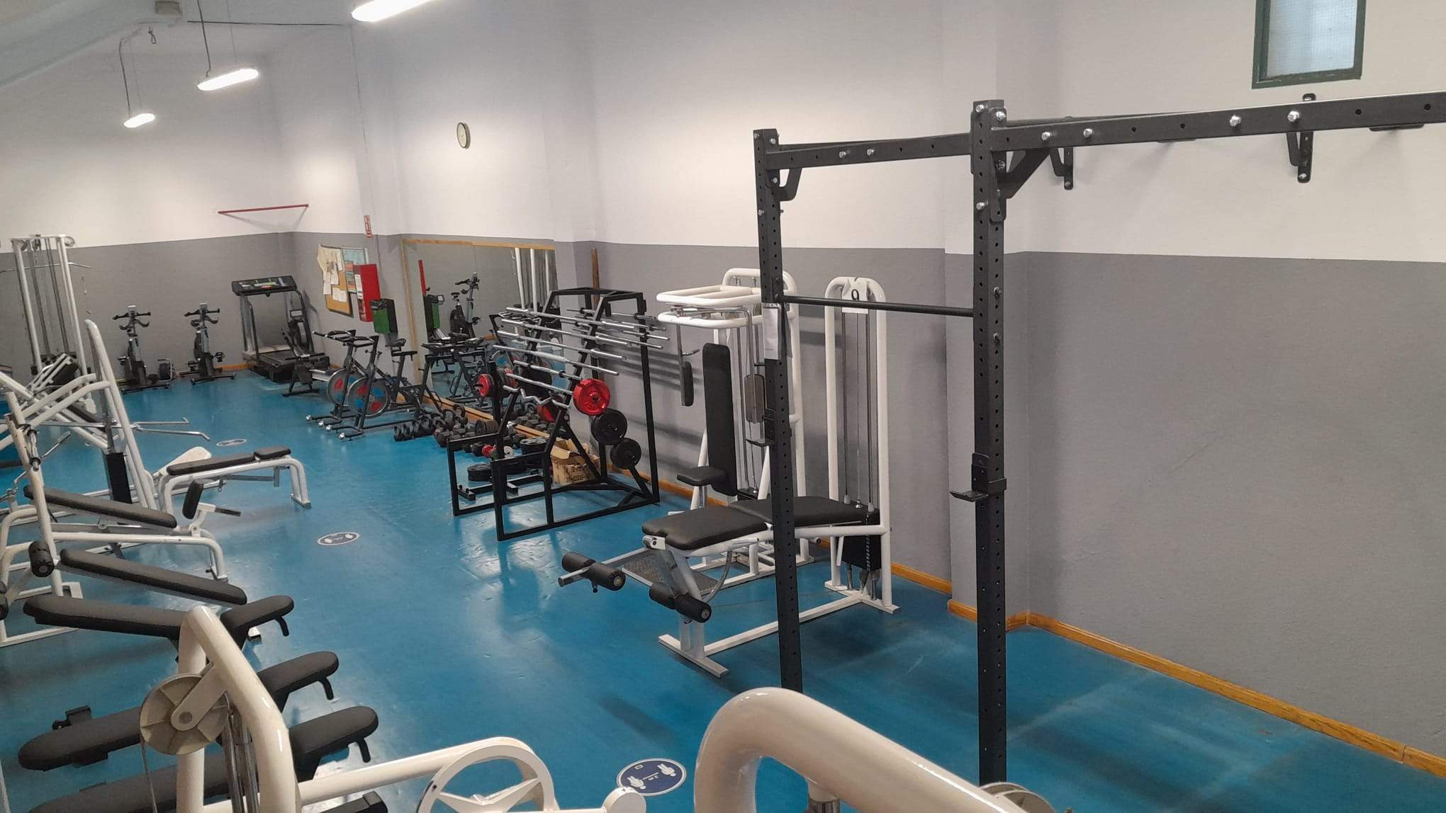 Renovación del gimnasio Ángel Orús