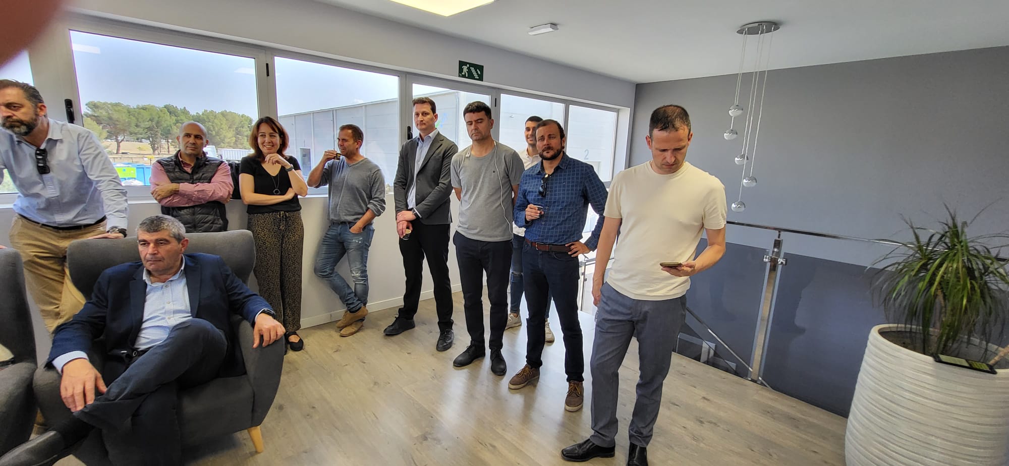 Visita del Foro Huesca Excelente a Defeder en Albalate de Cinca y Monzón