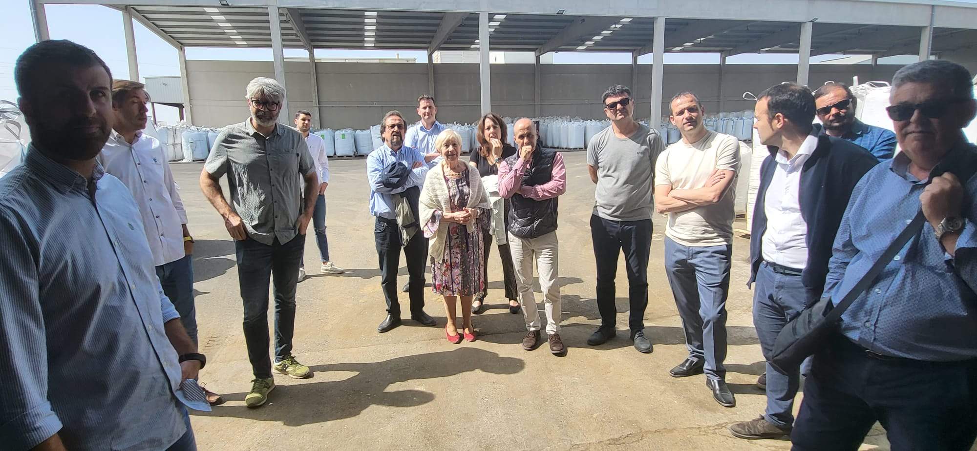 Visita del Foro Huesca Excelente a Defeder en Albalate de Cinca y Monzón