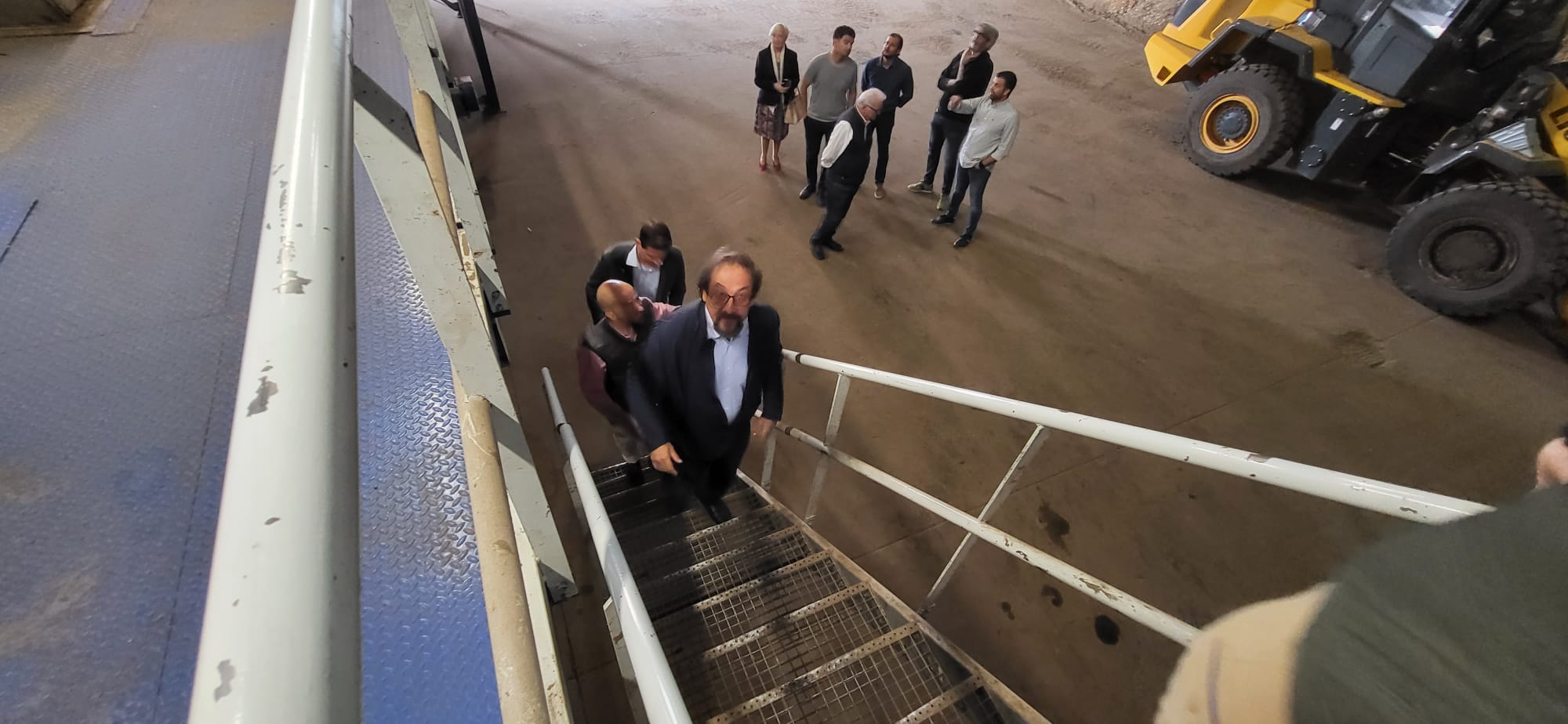 Visita del Foro Huesca Excelente a Defeder en Albalate de Cinca y Monzón