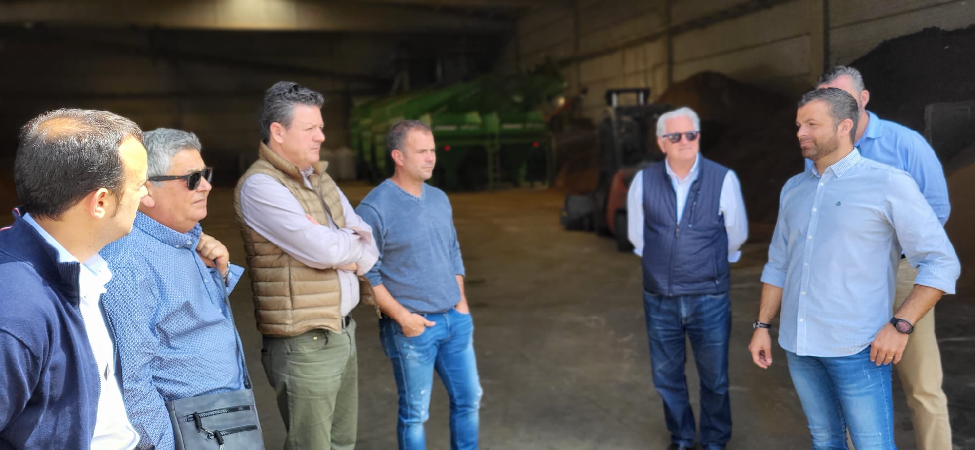 Visita del Foro Huesca Excelente a Defeder en Albalate de Cinca y Monzón