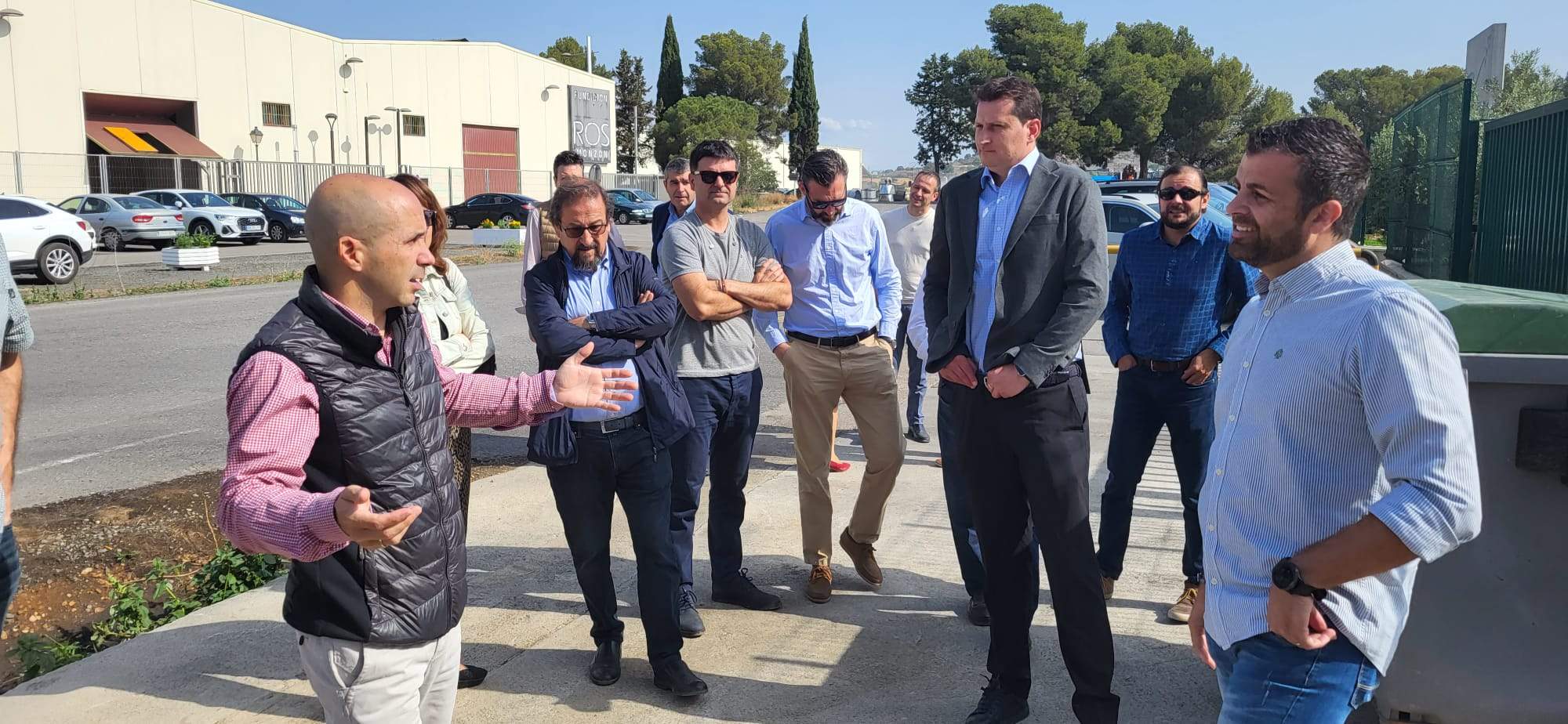 Visita del Foro Huesca Excelente a Defeder en Albalate de Cinca y Monzón