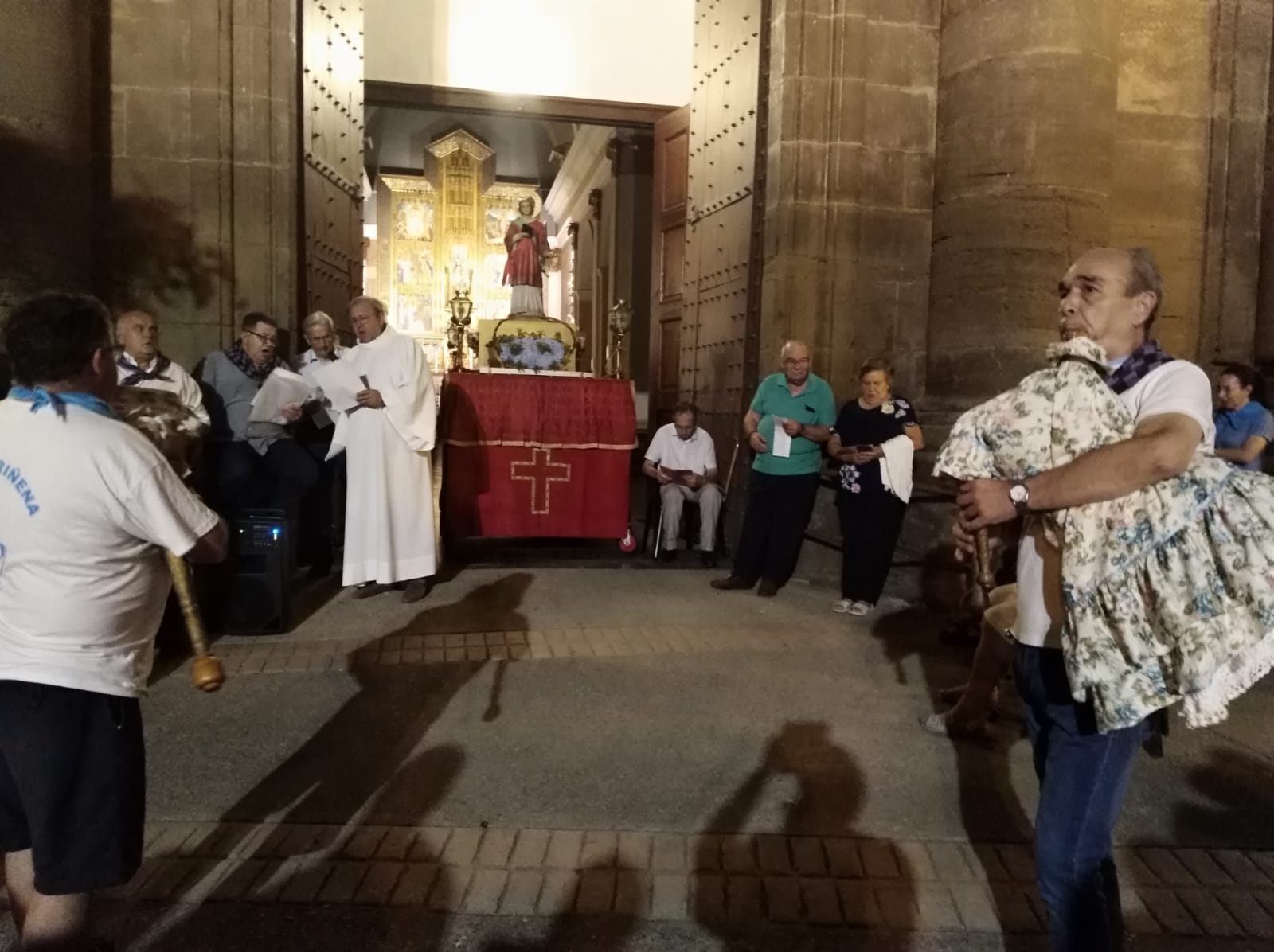 Día grande de las fiestas de Sariñena el año pasado.