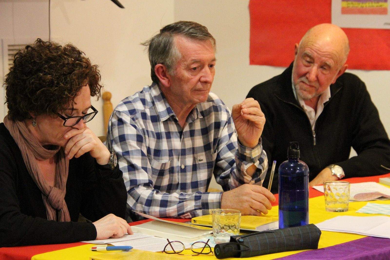 Presentación del libro de Carmelo Romero "Las elecciones que acabaron con la monarquía". Foto Carlos Neofato
