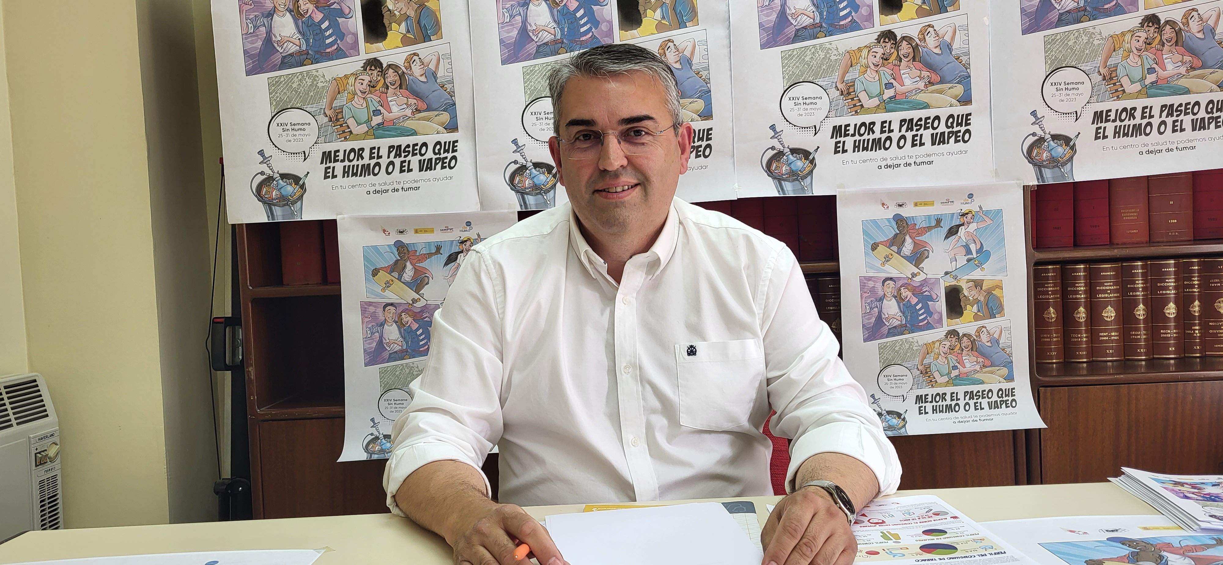 José Luis Martínez. Semana sin Humo 2023: Crecen los partidarios de una mayor restricción del tabaco en las terrazas