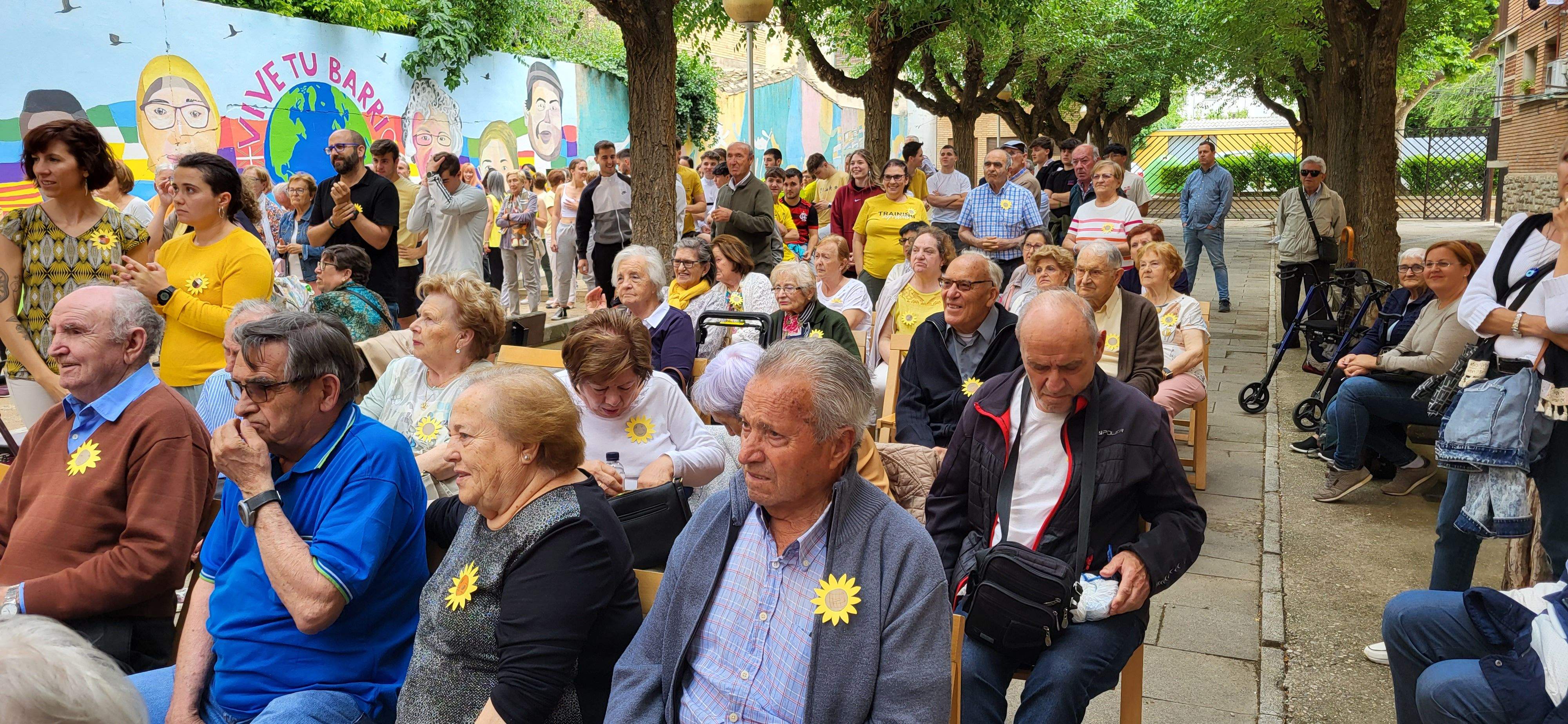 Fiesta fin de curso del Hogar de Mayores del IASS Huesca. Foto Myriam Martínez
