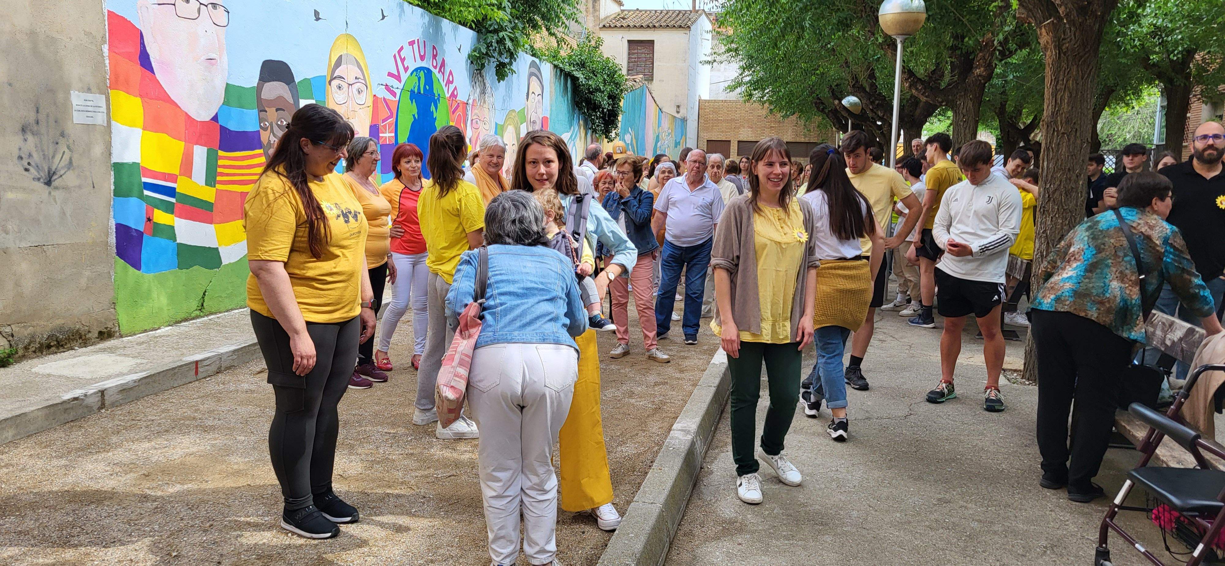 Fiesta fin de curso del Hogar de Mayores del IASS Huesca. Foto Myriam Martínez
