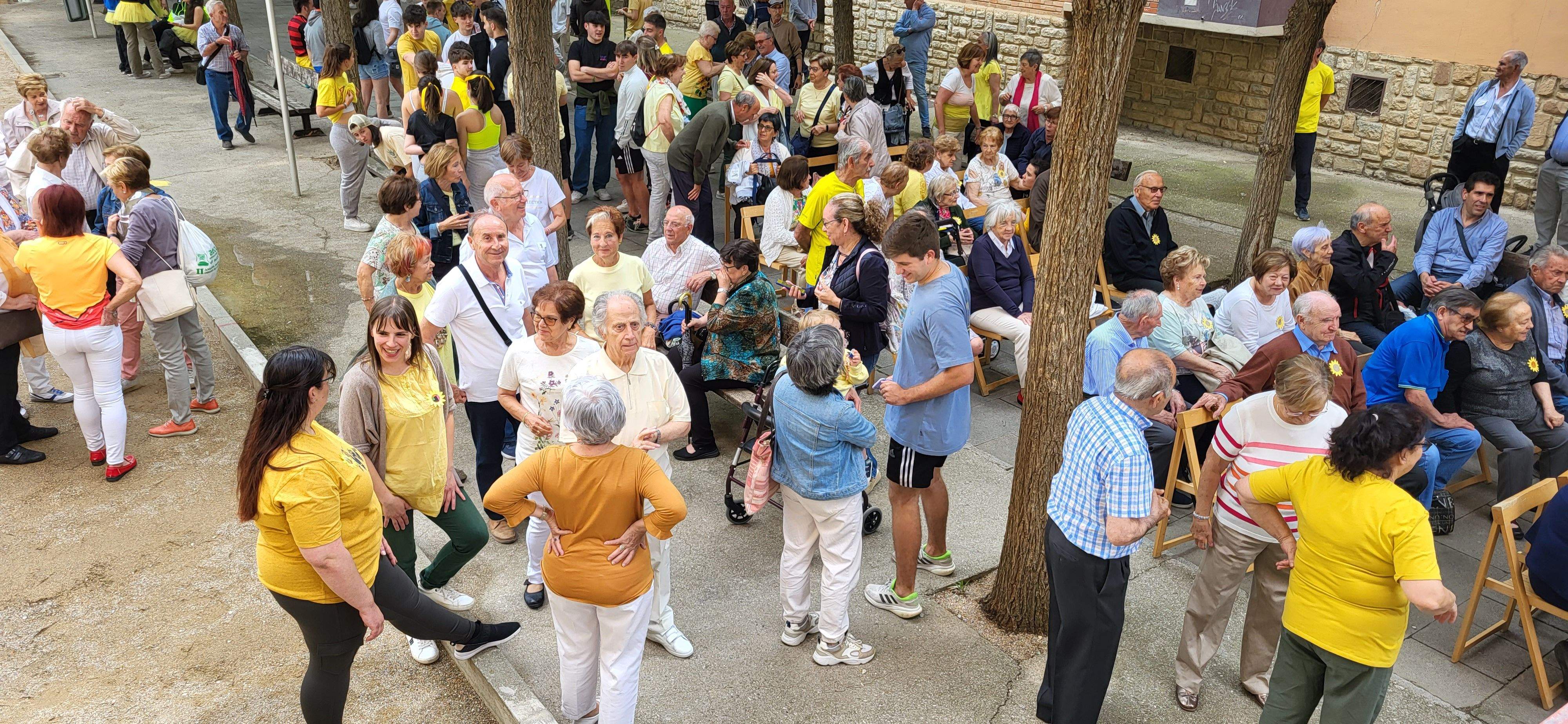 Fiesta fin de curso del Hogar de Mayores del IASS Huesca. Foto Myriam Martínez