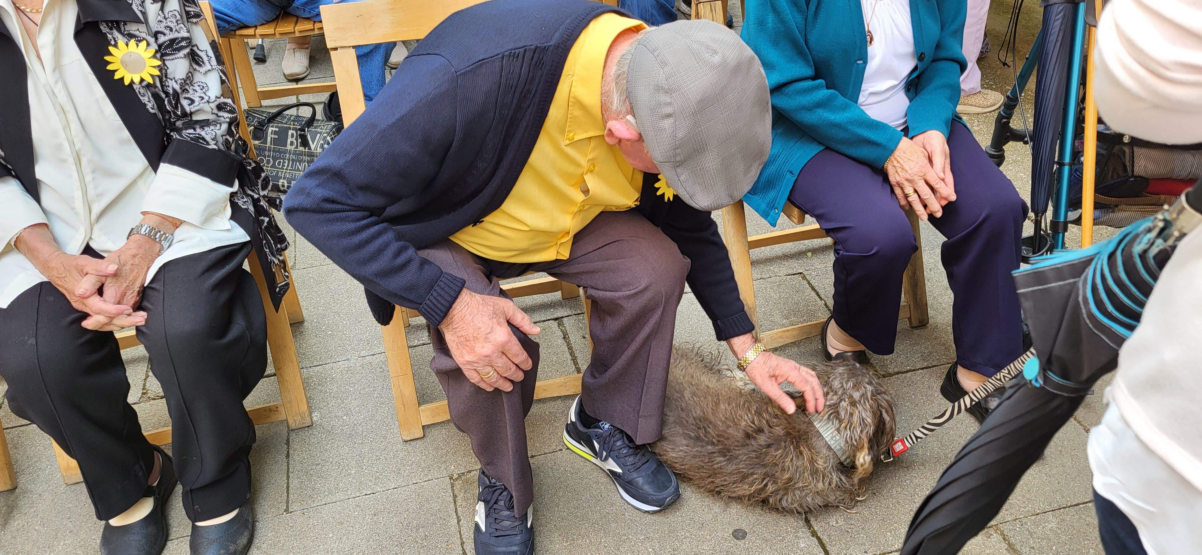 Fiesta fin de curso del Hogar de Mayores del IASS Huesca. Foto Myriam Martínez